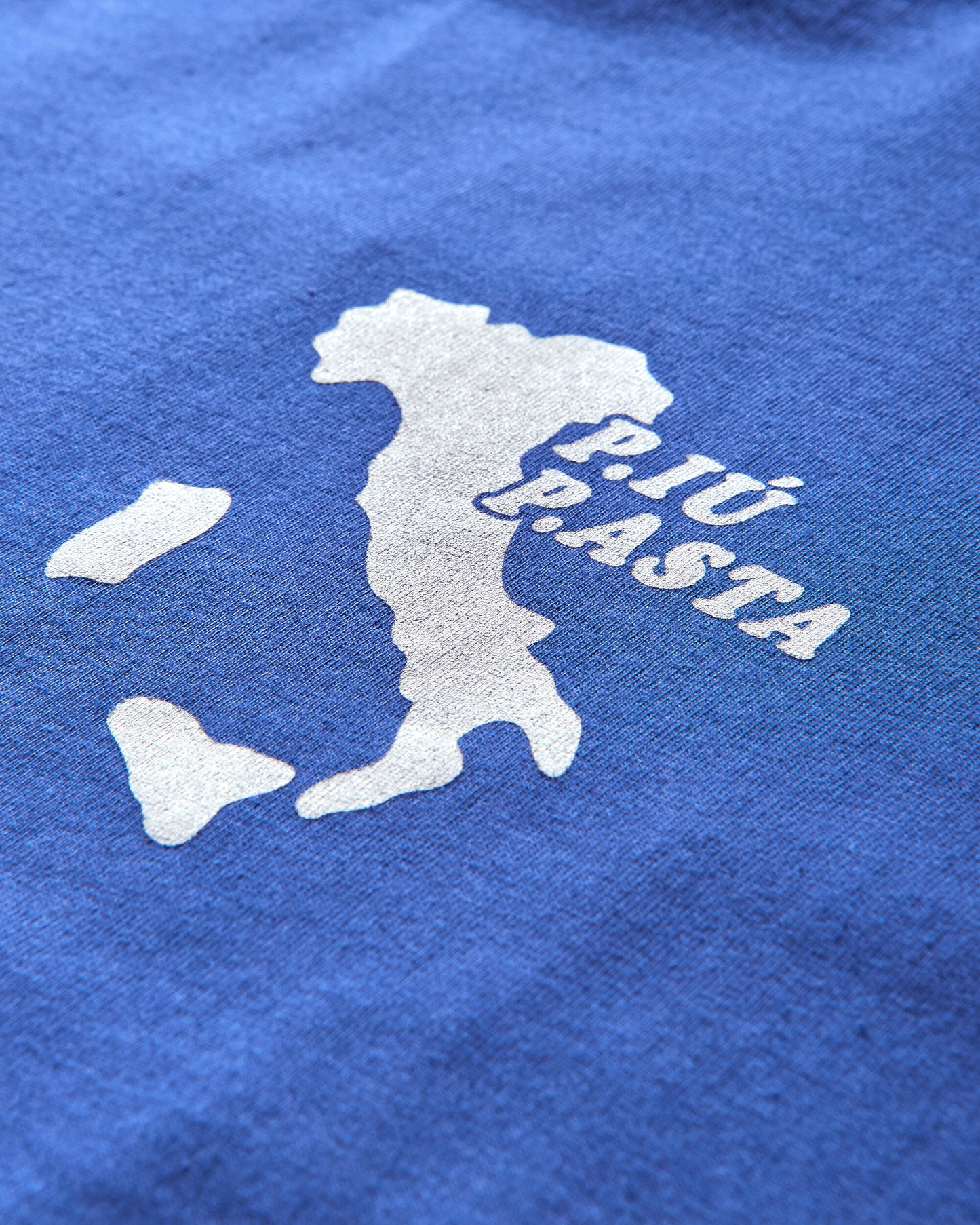 Public Possession P.iu P.asta T-Shirt Mediterranean Blue T-Shirts Shortsleeve PPS25DPIUPASTA 1