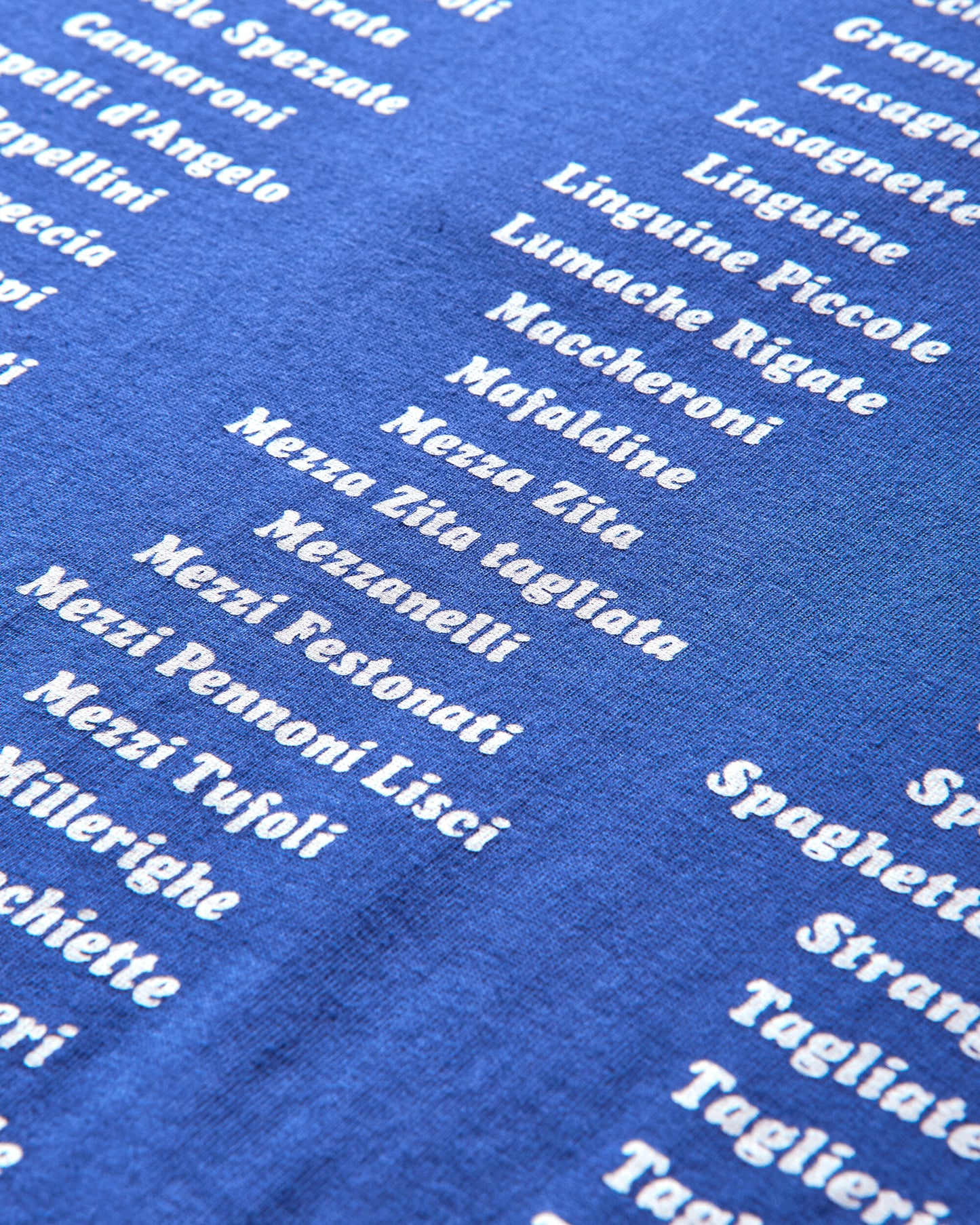 Public Possession P.iu P.asta T-Shirt Mediterranean Blue T-Shirts Shortsleeve PPS25DPIUPASTA 1