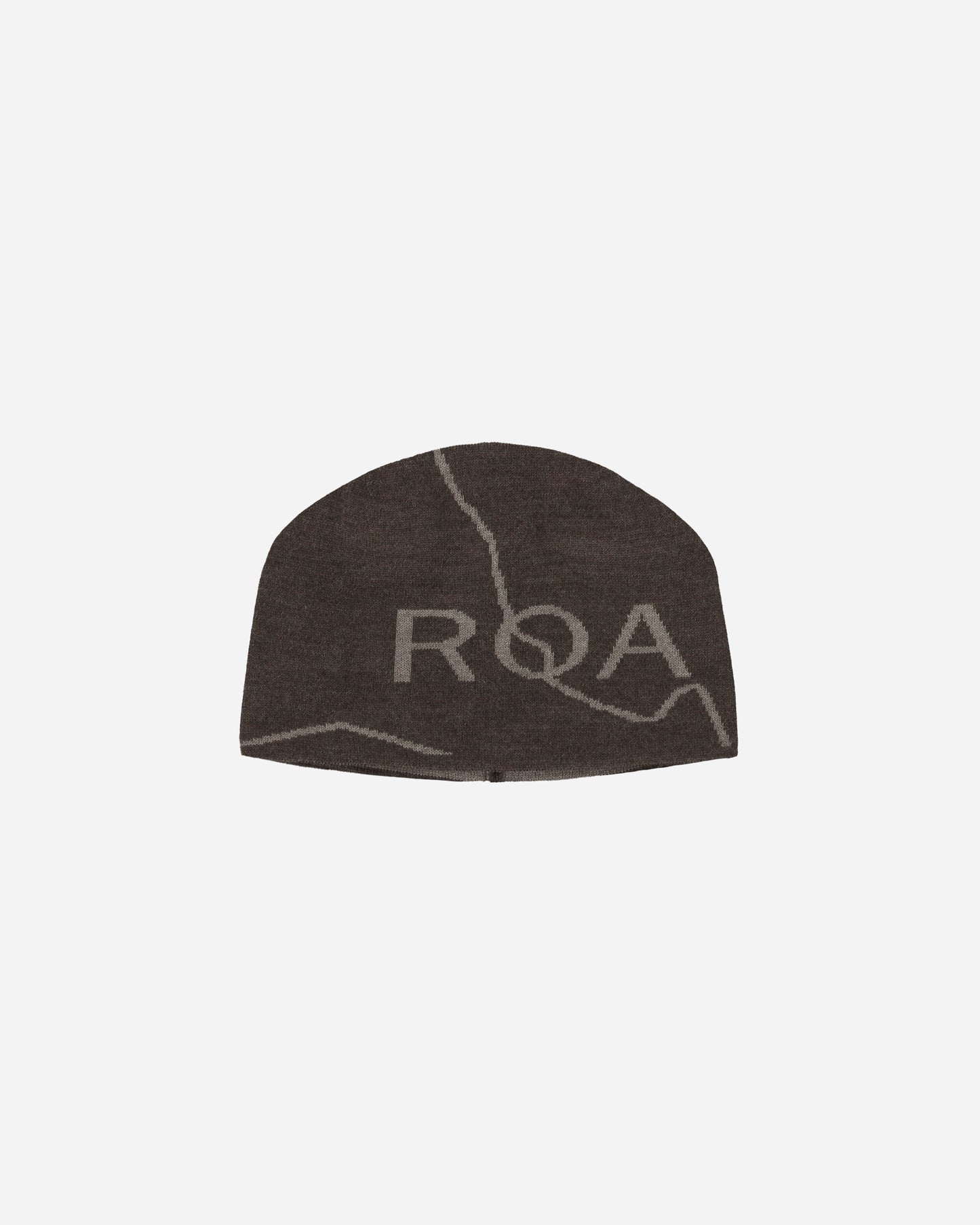 ROA Beanie Logo Dark Olive Hats Beanies RBUW288YA12 GRN0010