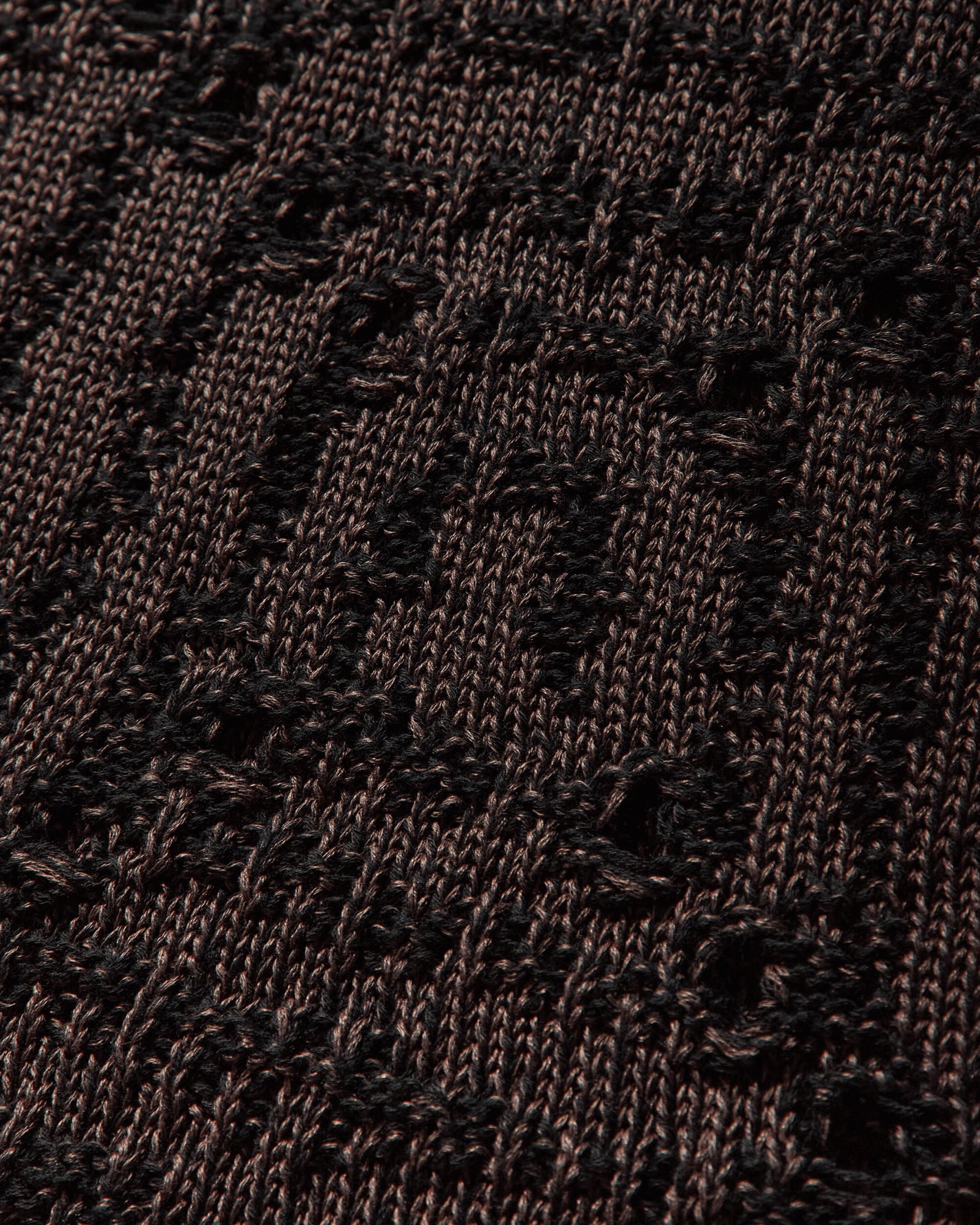 ROA Vortex Vest Black Brown Knitwears Gilets RBMW0374YA41 BLK0040