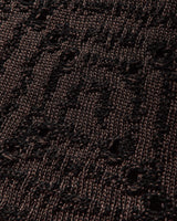 ROA Vortex Vest Black Brown Knitwears Gilets RBMW0374YA41 BLK0040