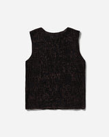 ROA Vortex Vest Black Brown Knitwears Gilets RBMW0374YA41 BLK0040