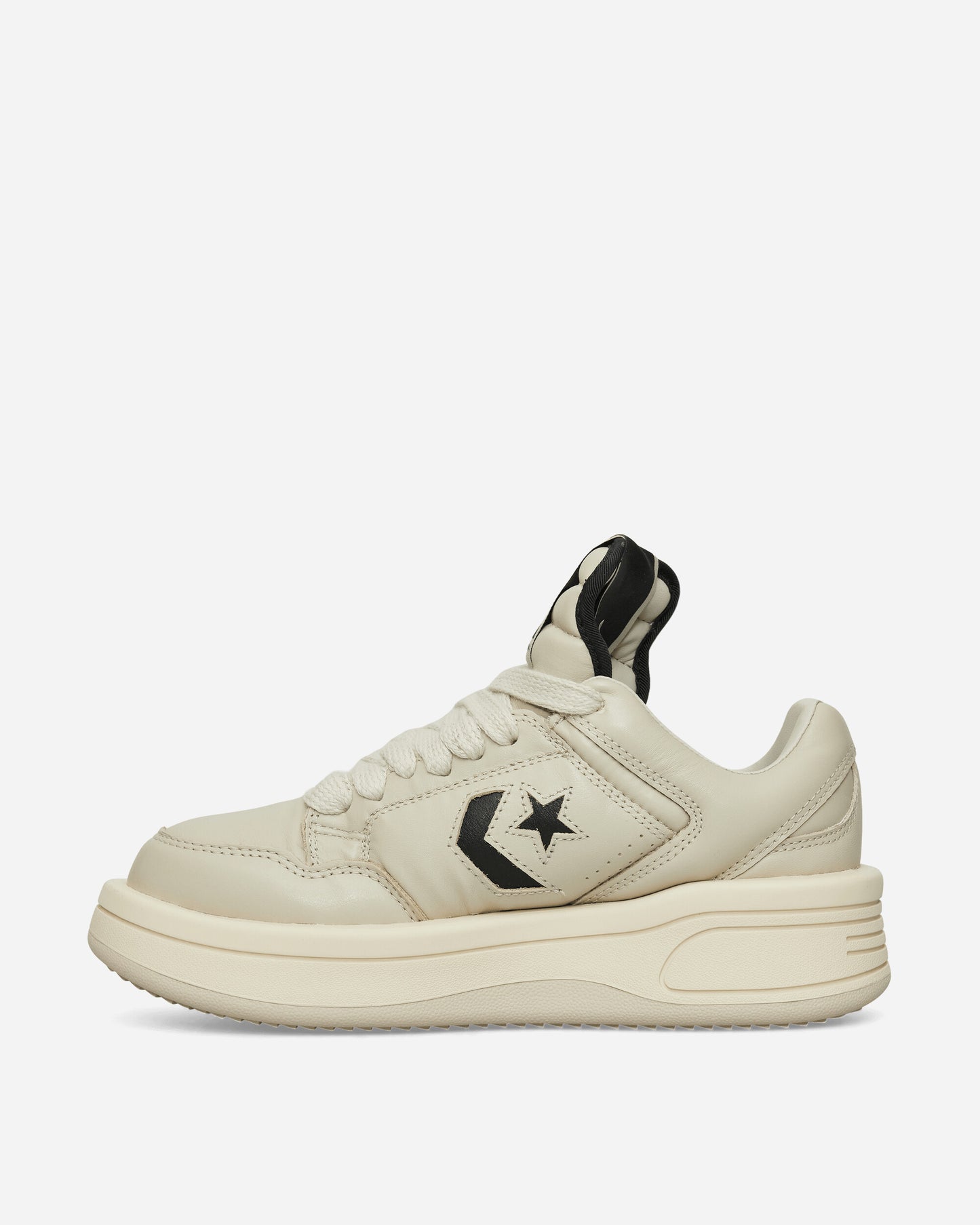 Rick Owens Drkshdw Turbowpn Ox Oyster/Black Sneakers Low DC01EX062 6109