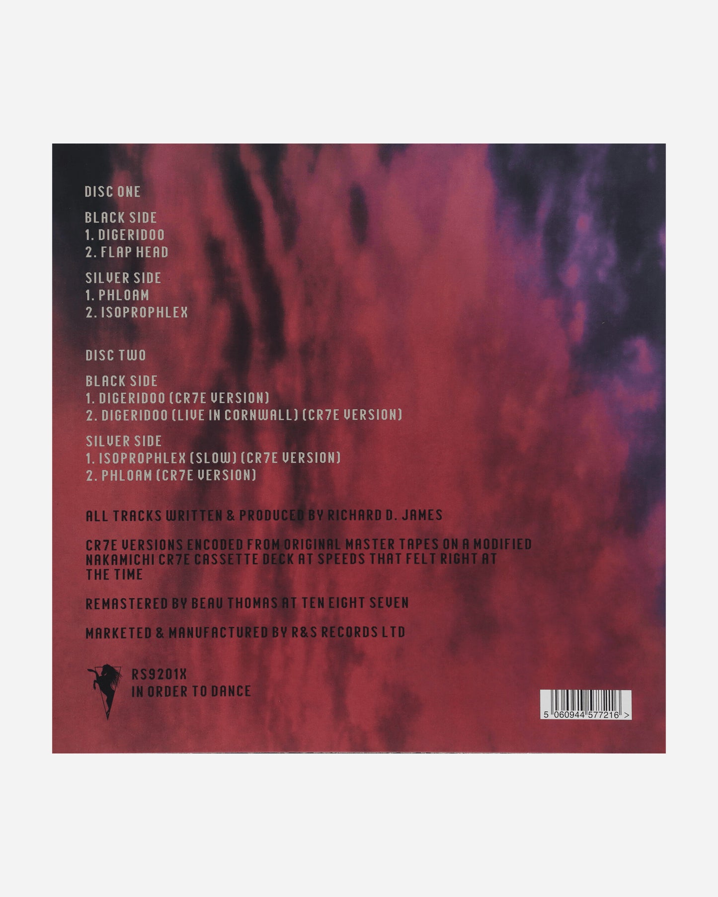 Rush Hour Aphex Twin - Digeridoo - (Expanded Edition) Multicolor Music Vinyls RS9201X 1