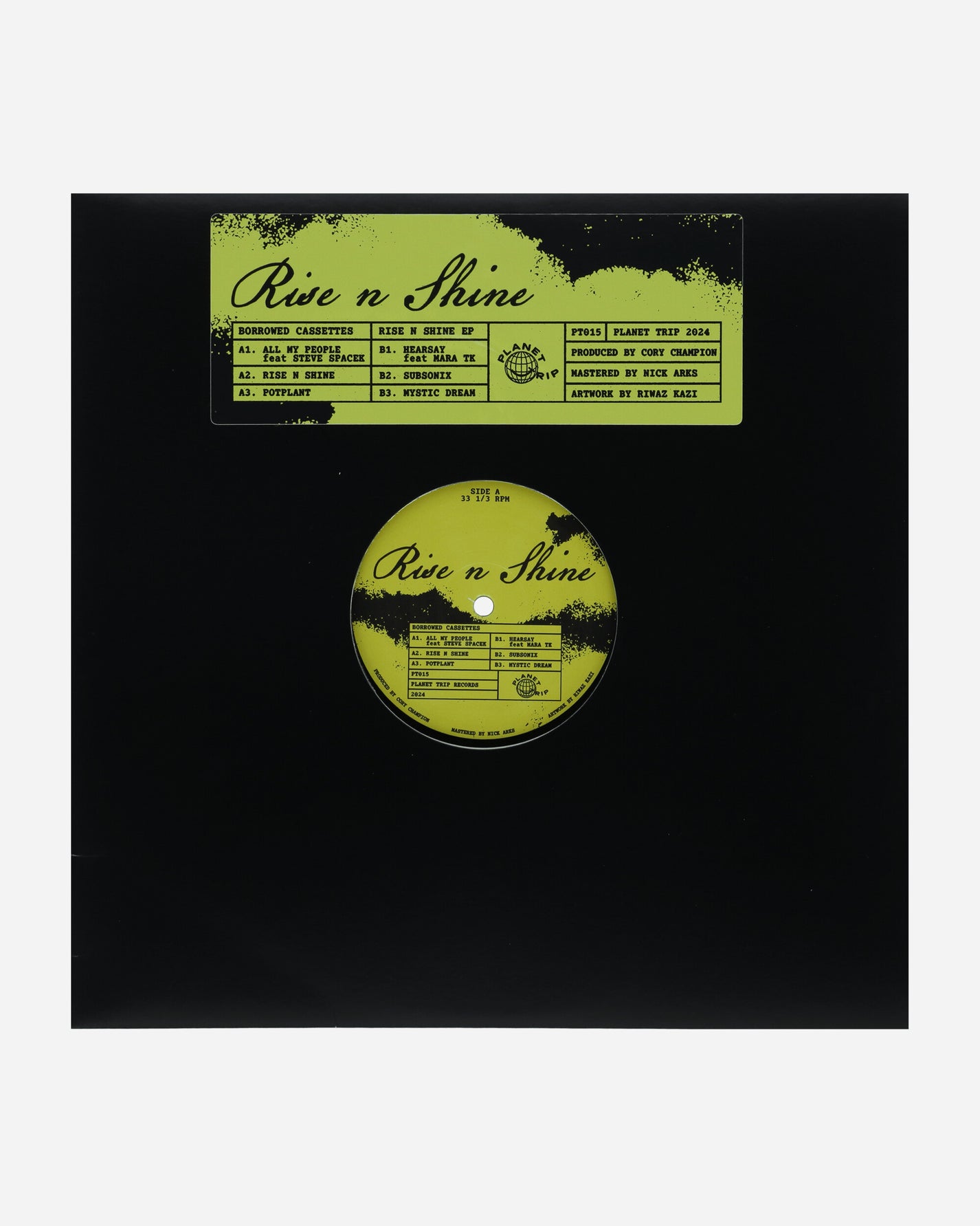Rush Hour Borrowed Cs - Rise N Shine Ep Multicolor Music Vinyls PT015 1