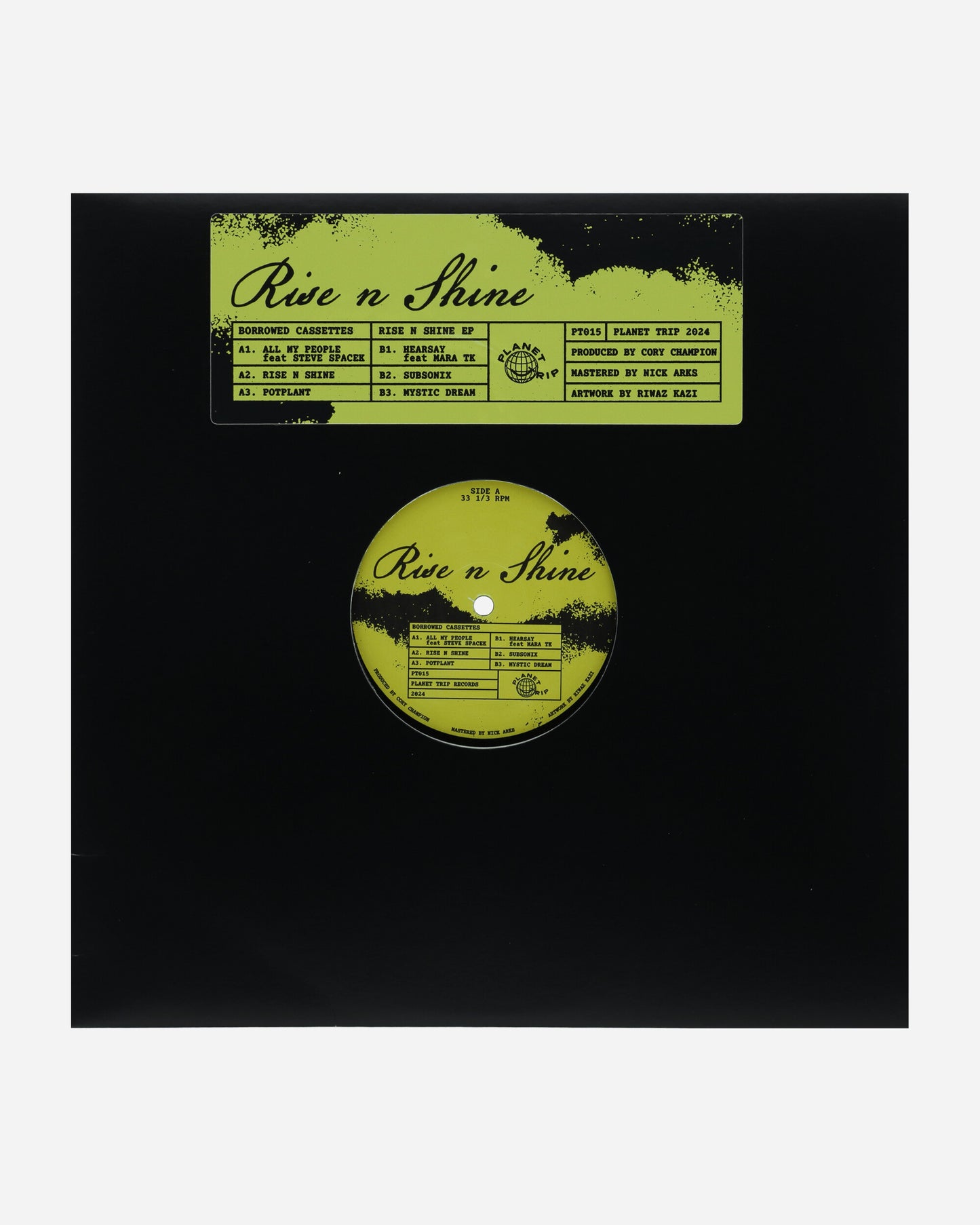 Rush Hour Borrowed Cs - Rise N Shine Ep Multicolor Music Vinyls PT015 1