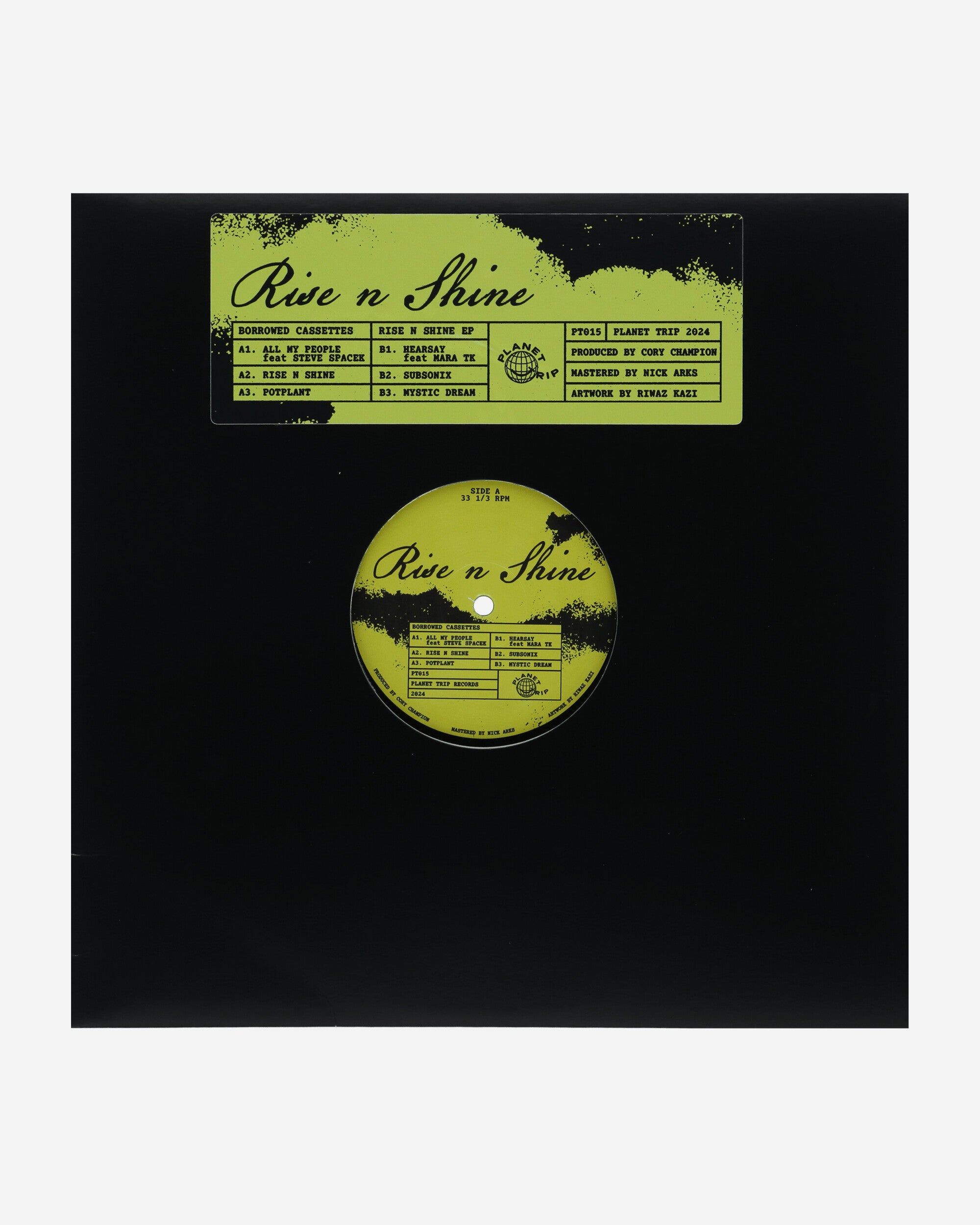 Rush Hour Borrowed Cs - Rise N Shine Ep Multicolor Music Vinyls PT015 1
