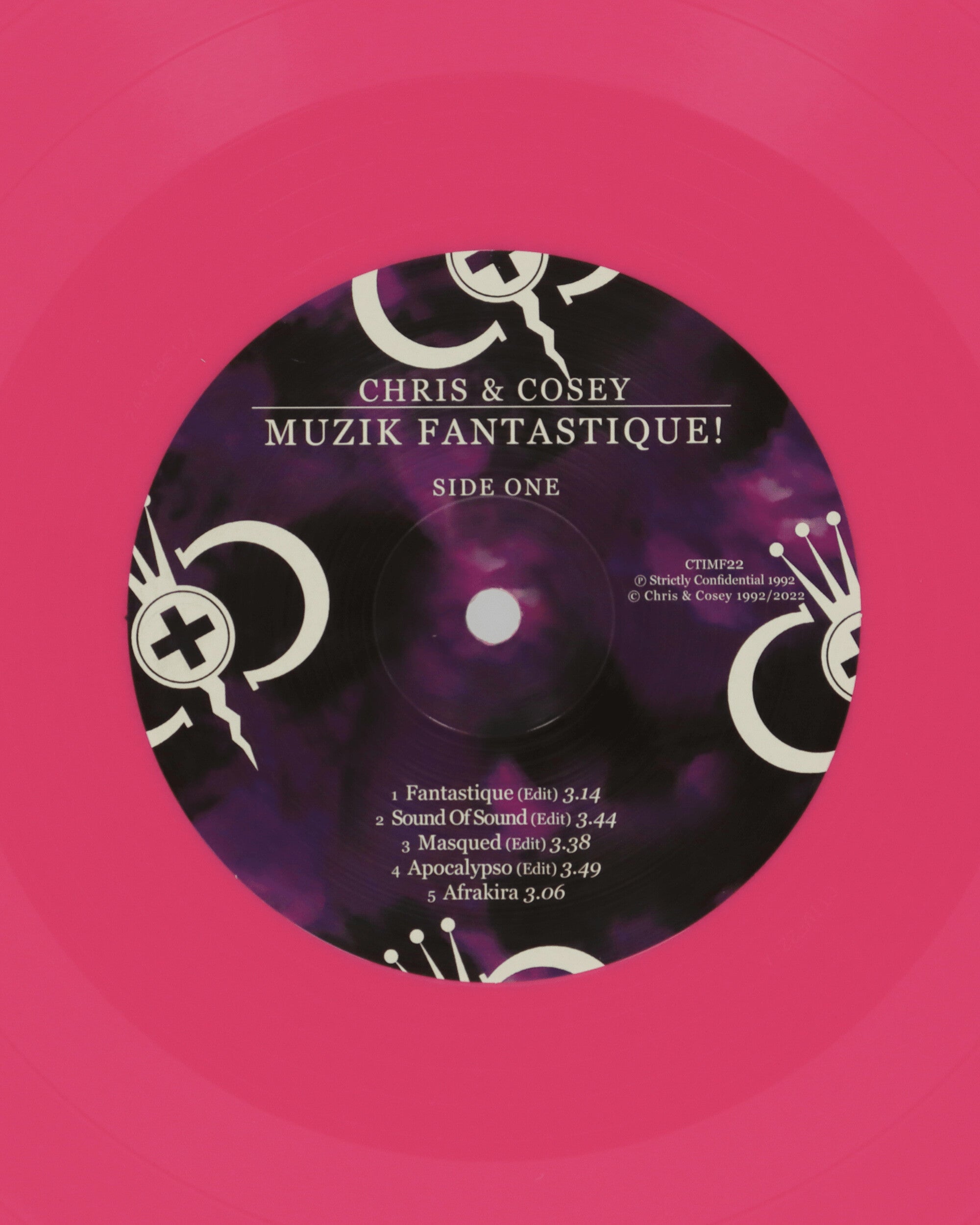 Rush Hour Chris & Cosey - Musik Fantastique! - Col Vinyl Multicolor Music Vinyls CTIMF22 1
