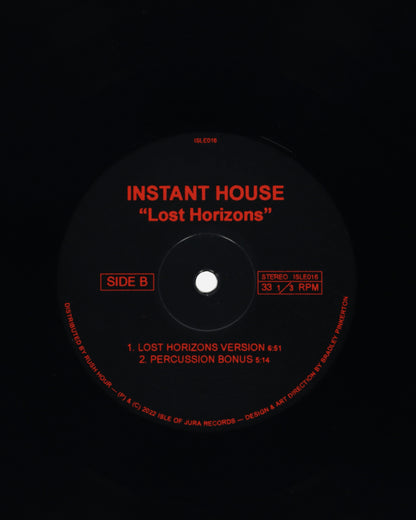 Rush Hour Instant House (Joe Claussell) - Lost Horizons Multicolor Music Vinyls ISLE016 1