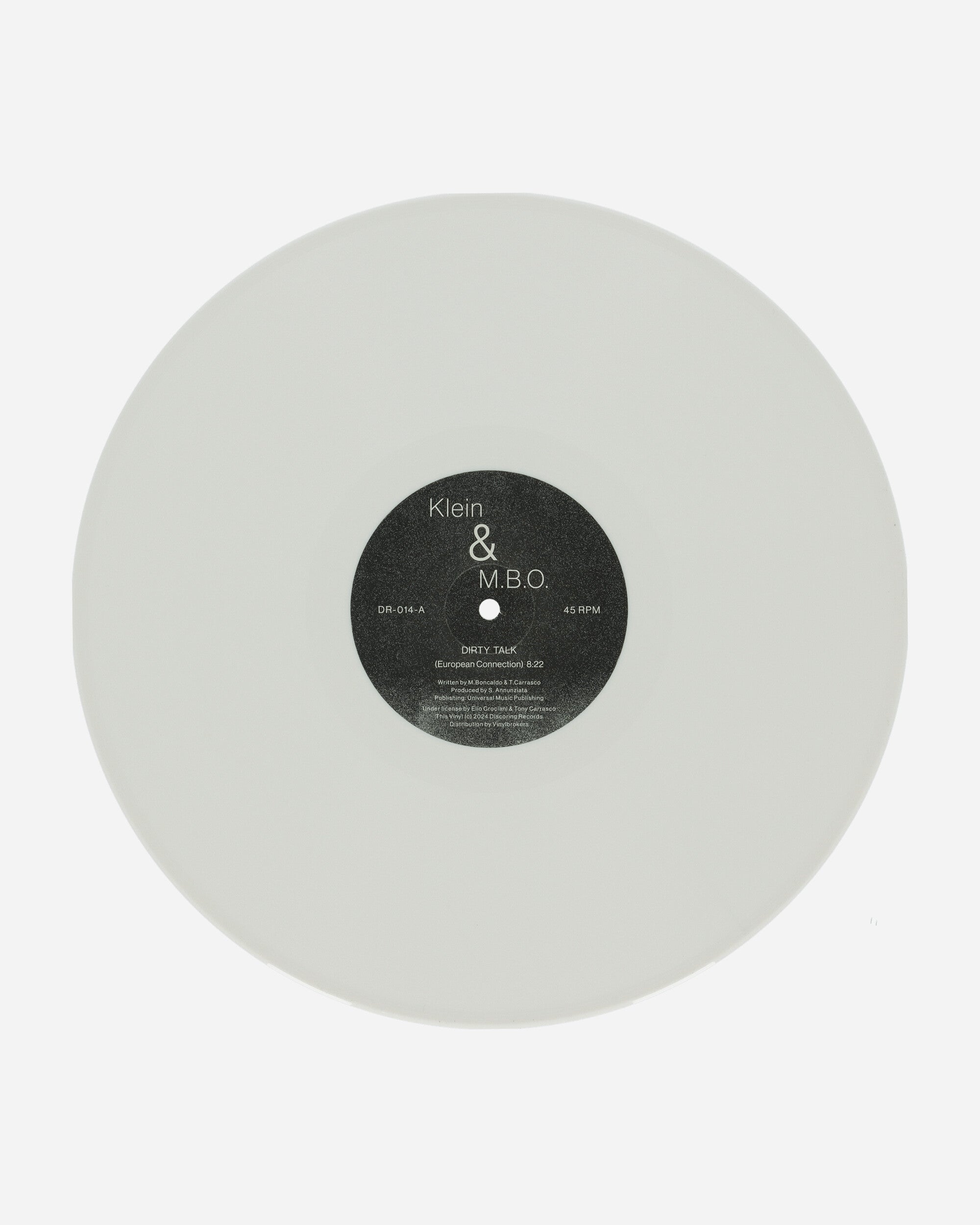 Rush Hour Klein & M.B.O. - Dirty Talk Multicolor Music Vinyls DR014 1