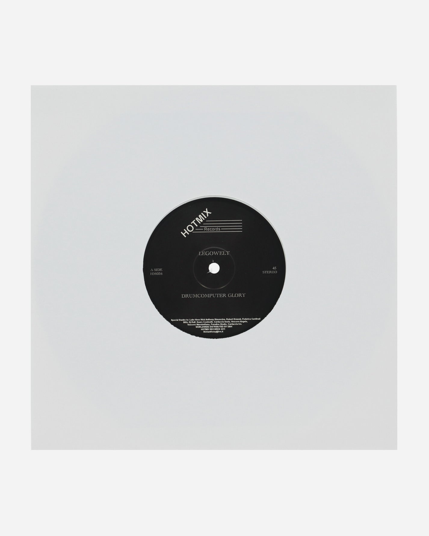 Rush Hour Legowelt - Drumcomputer Glory/ Casio Ctk630 Homekeyboard Multicolor Music Vinyls HM034 1