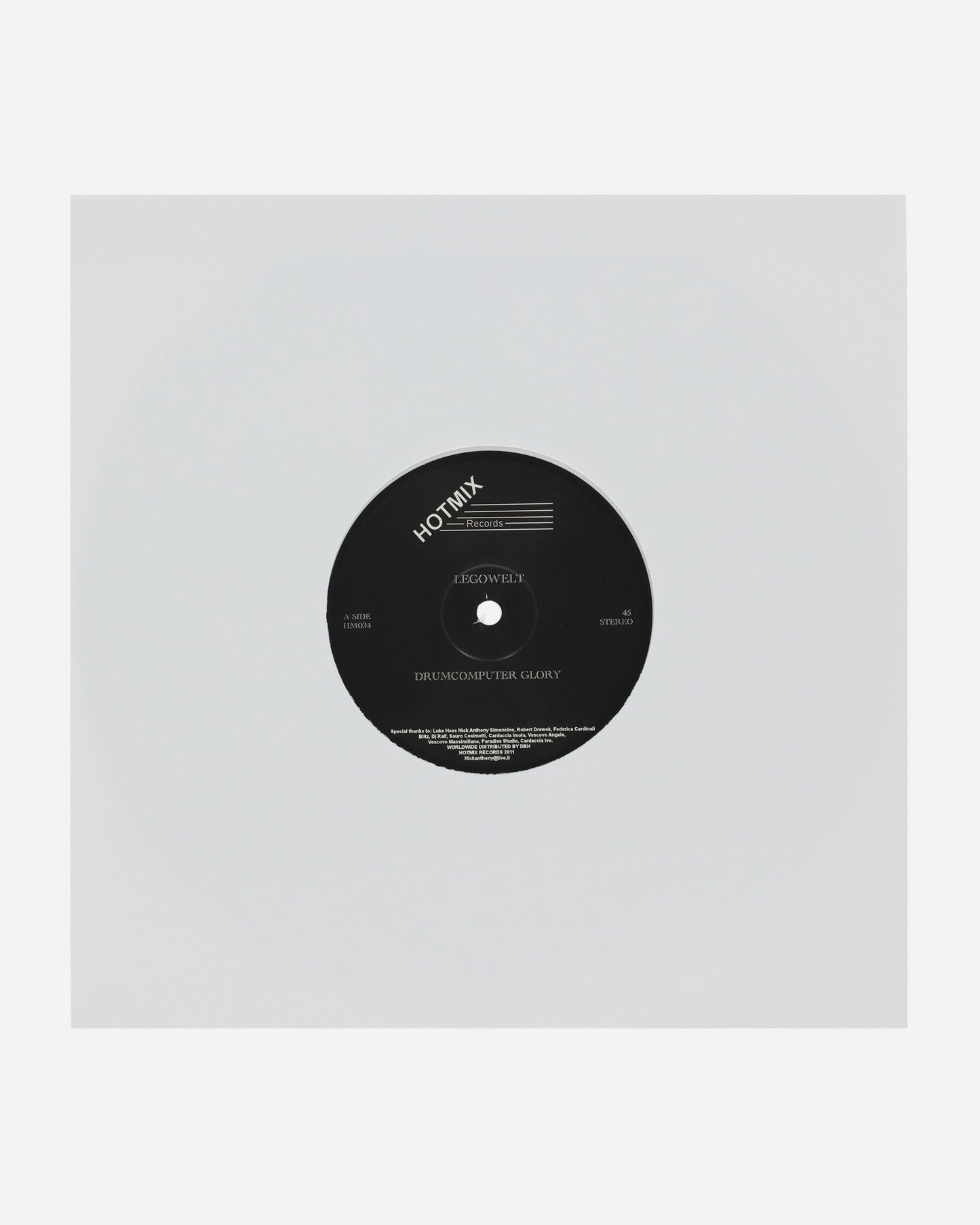 Rush Hour Legowelt - Drumcomputer Glory/ Casio Ctk630 Homekeyboard Multicolor Music Vinyls HM034 1