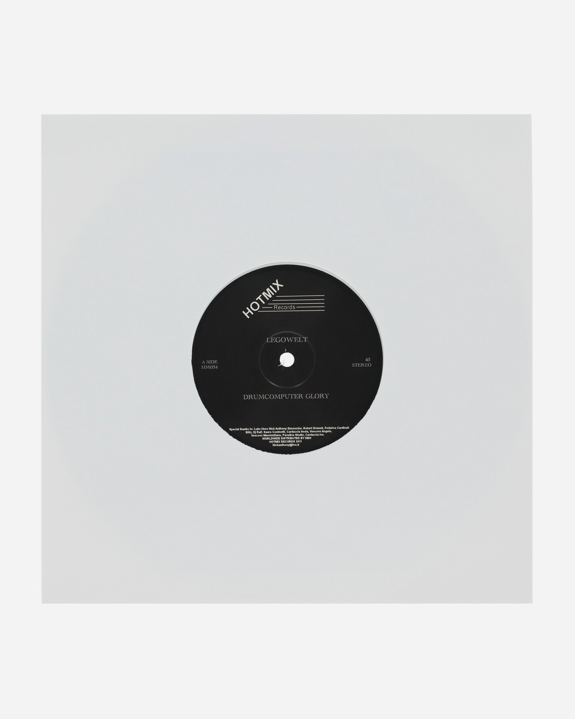 Rush Hour Legowelt - Drumcomputer Glory/ Casio Ctk630 Homekeyboard Multicolor Music Vinyls HM034 1