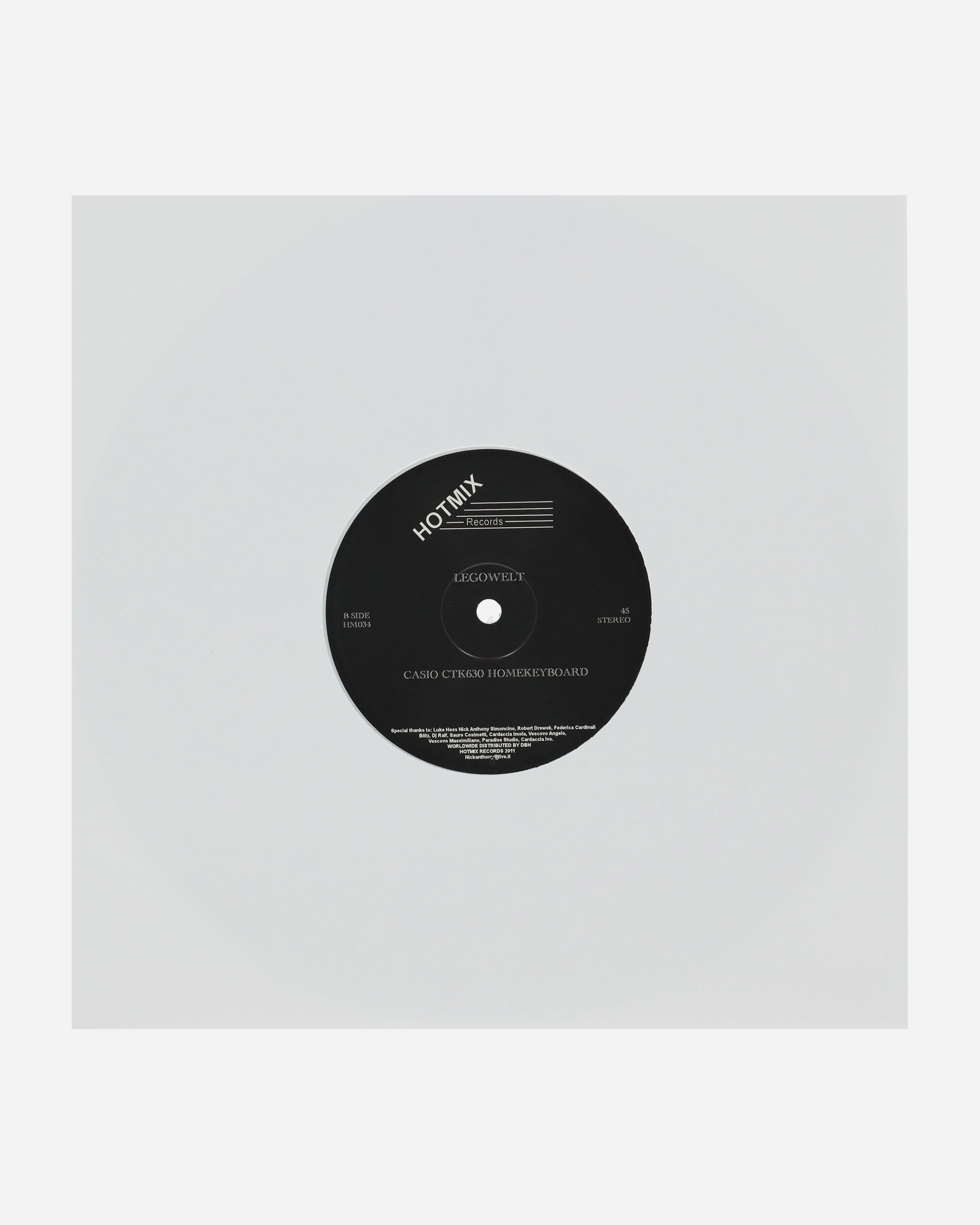 Rush Hour Legowelt - Drumcomputer Glory/ Casio Ctk630 Homekeyboard Multicolor Music Vinyls HM034 1