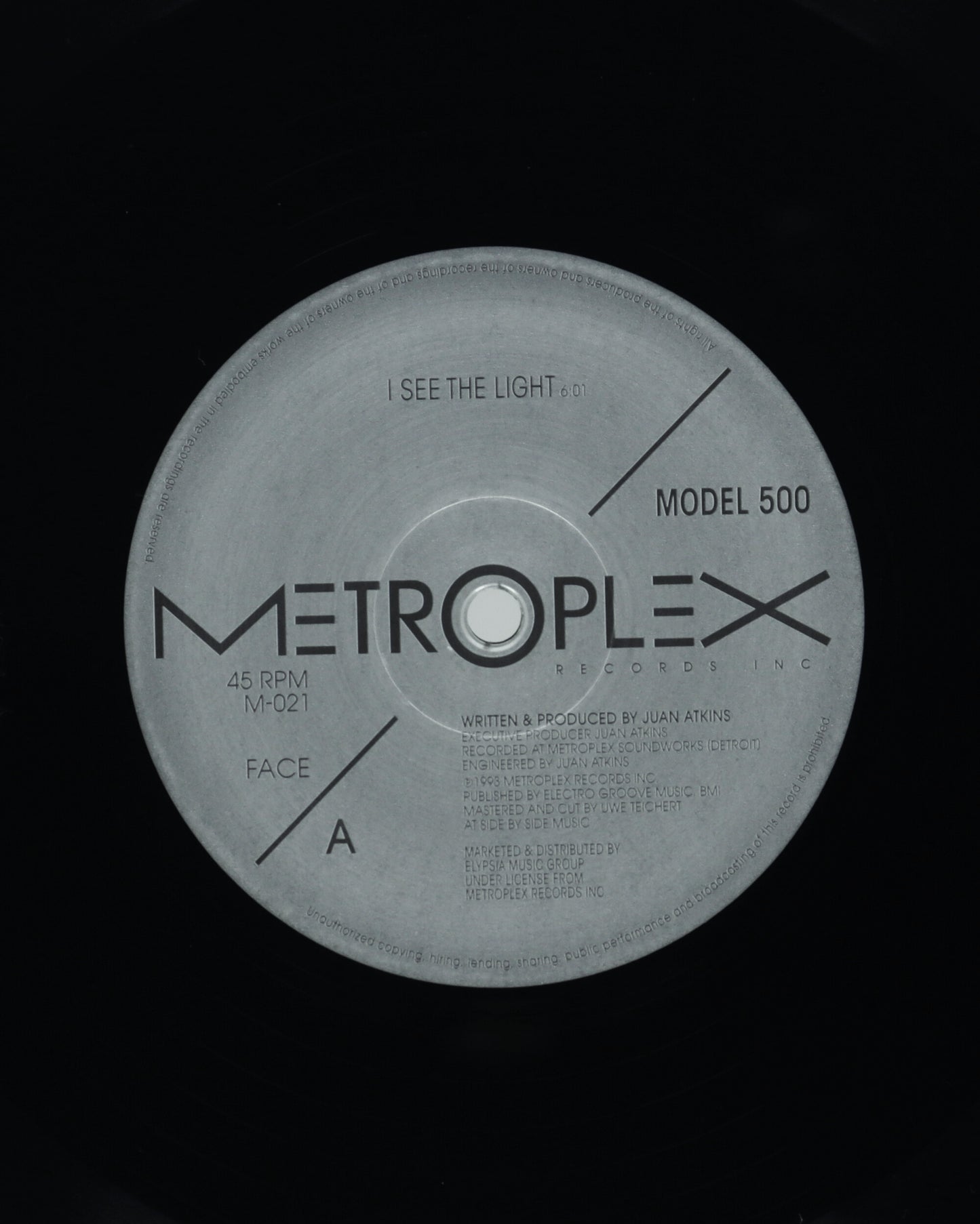 Rush Hour Model 500 - I See The Light / Pick Up The Flow (Remastered) Multicolor Music Vinyls M021 1