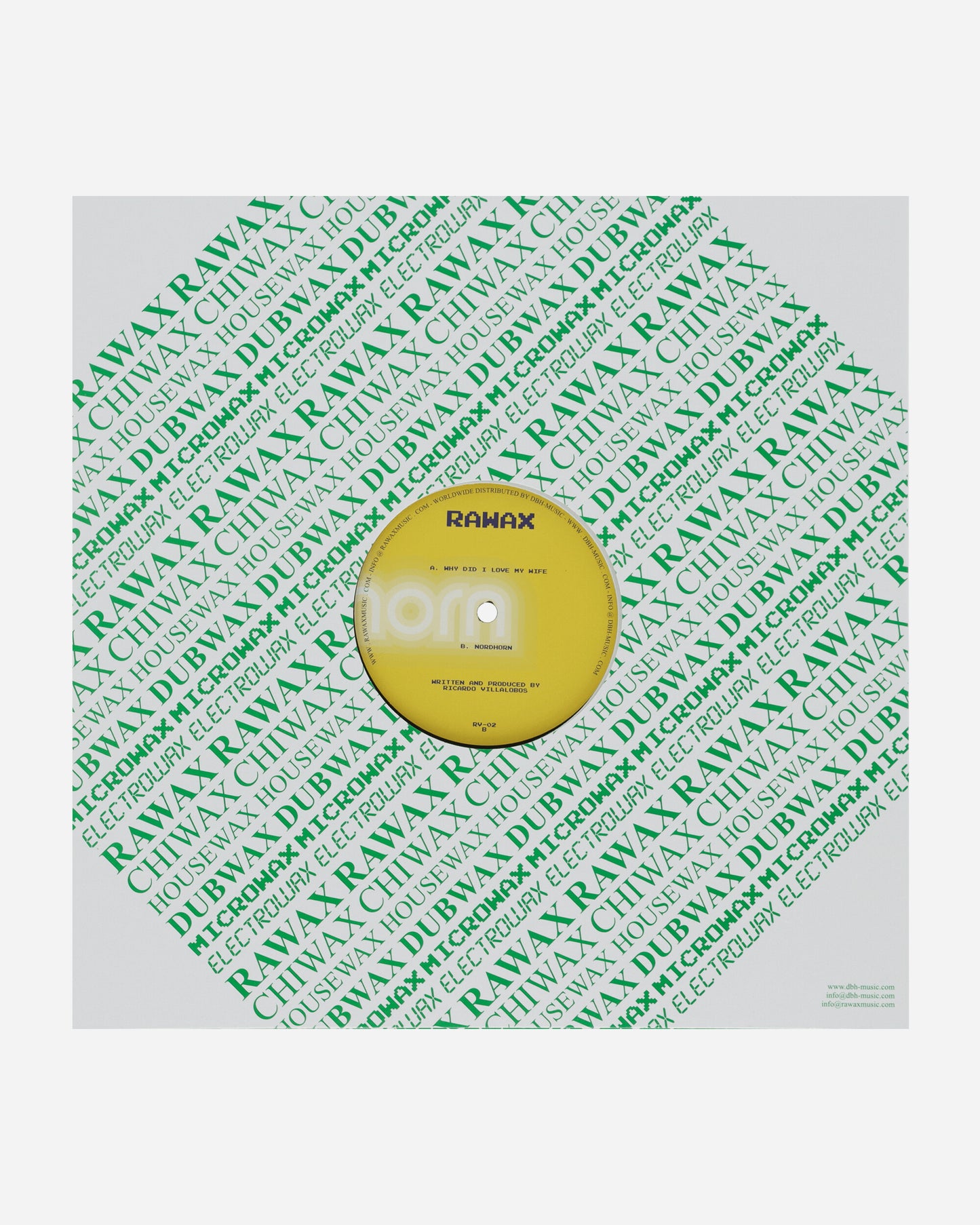 Rush Hour Termiten (Ricardo Villalobos) - Nordhorn Multicolor Music Vinyls RV02 1