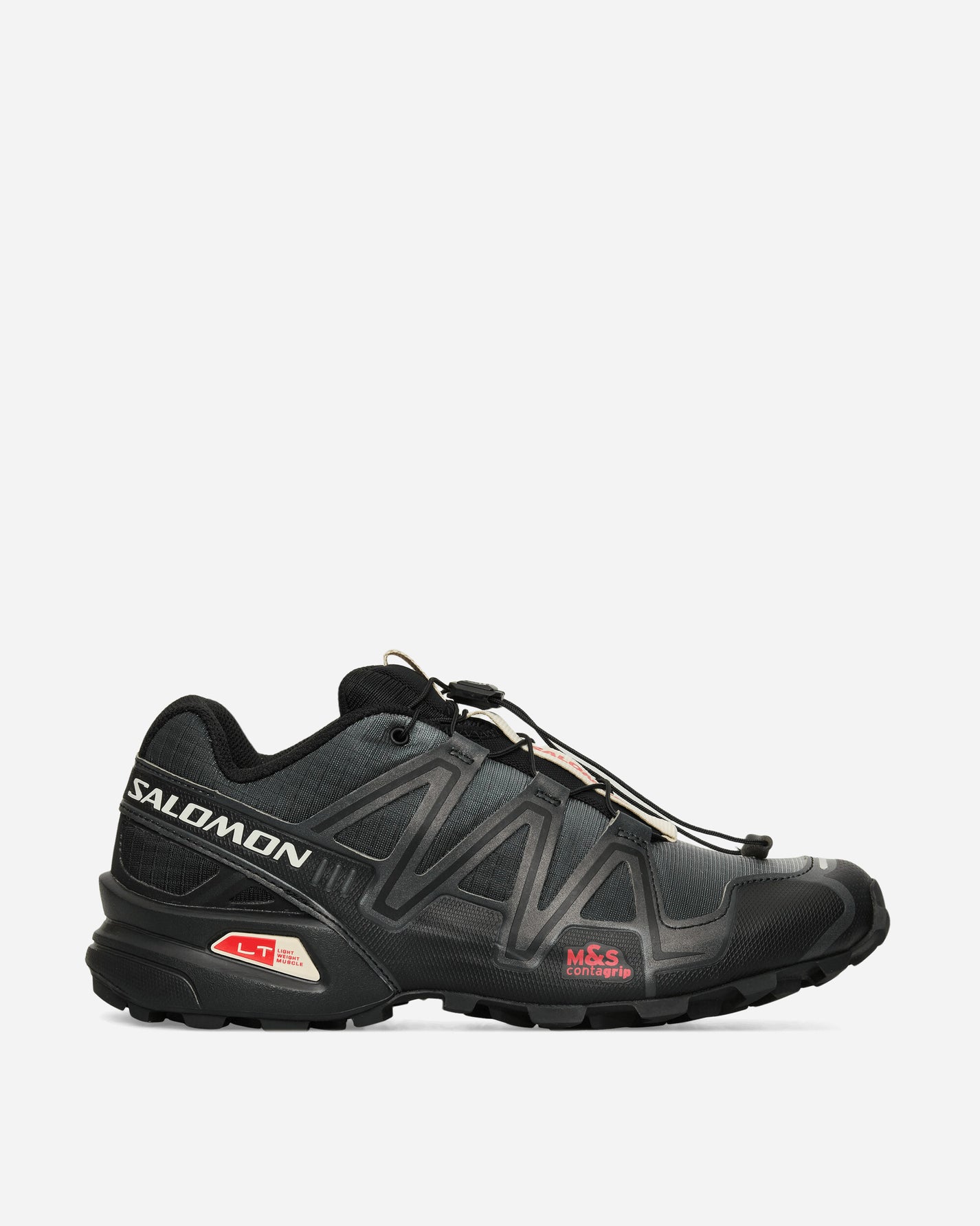 Salomon Speedcross 3 Dual Aura Black/Vanilla Ice/Red Sneakers Low L47844200