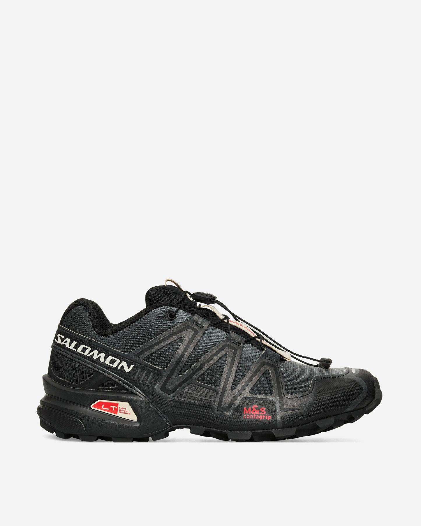 Salomon Speedcross 3 Dual Aura Black/Vanilla Ice/Red Sneakers Low L47844200
