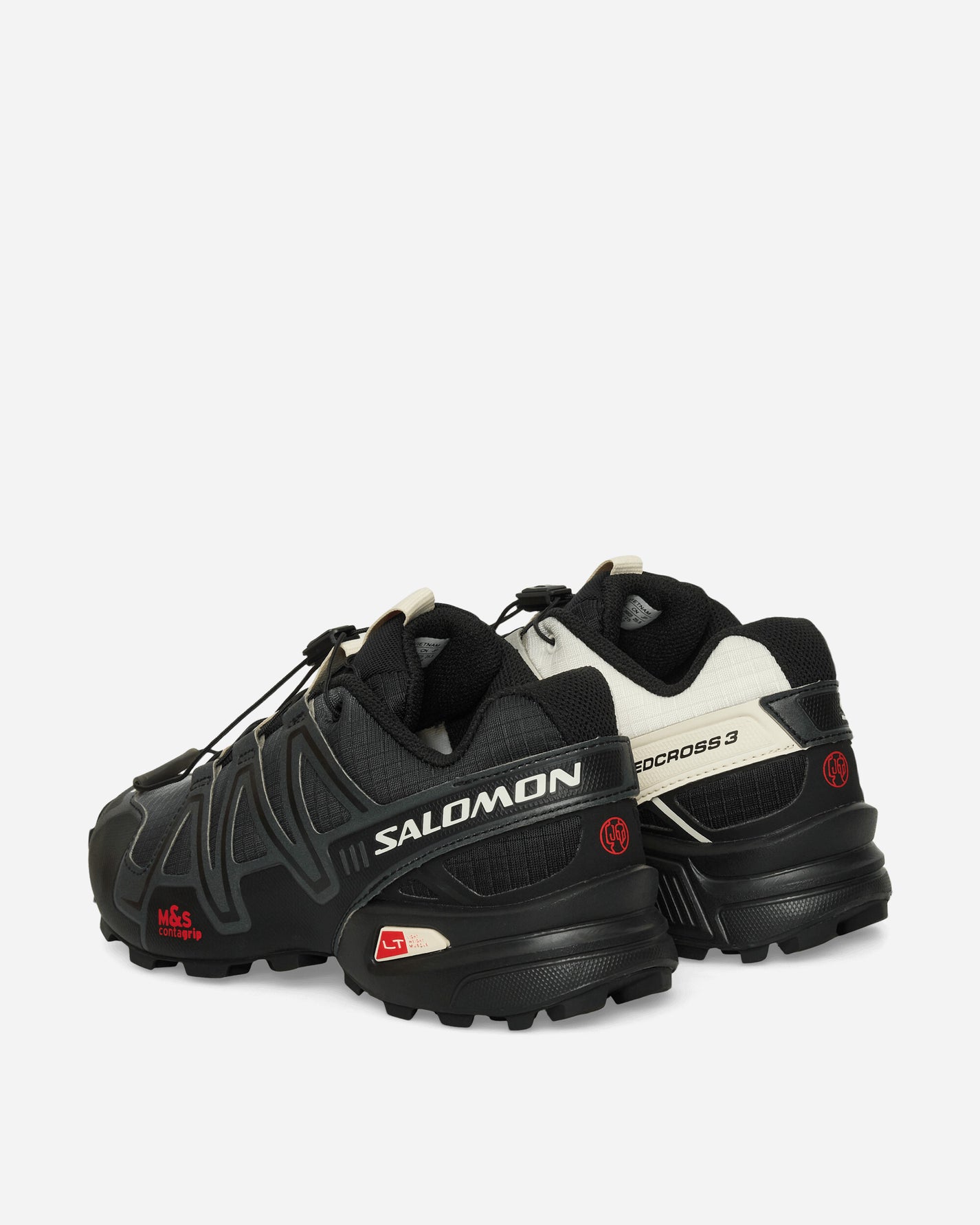 Salomon Speedcross 3 Dual Aura Black/Vanilla Ice/Red Sneakers Low L47844200