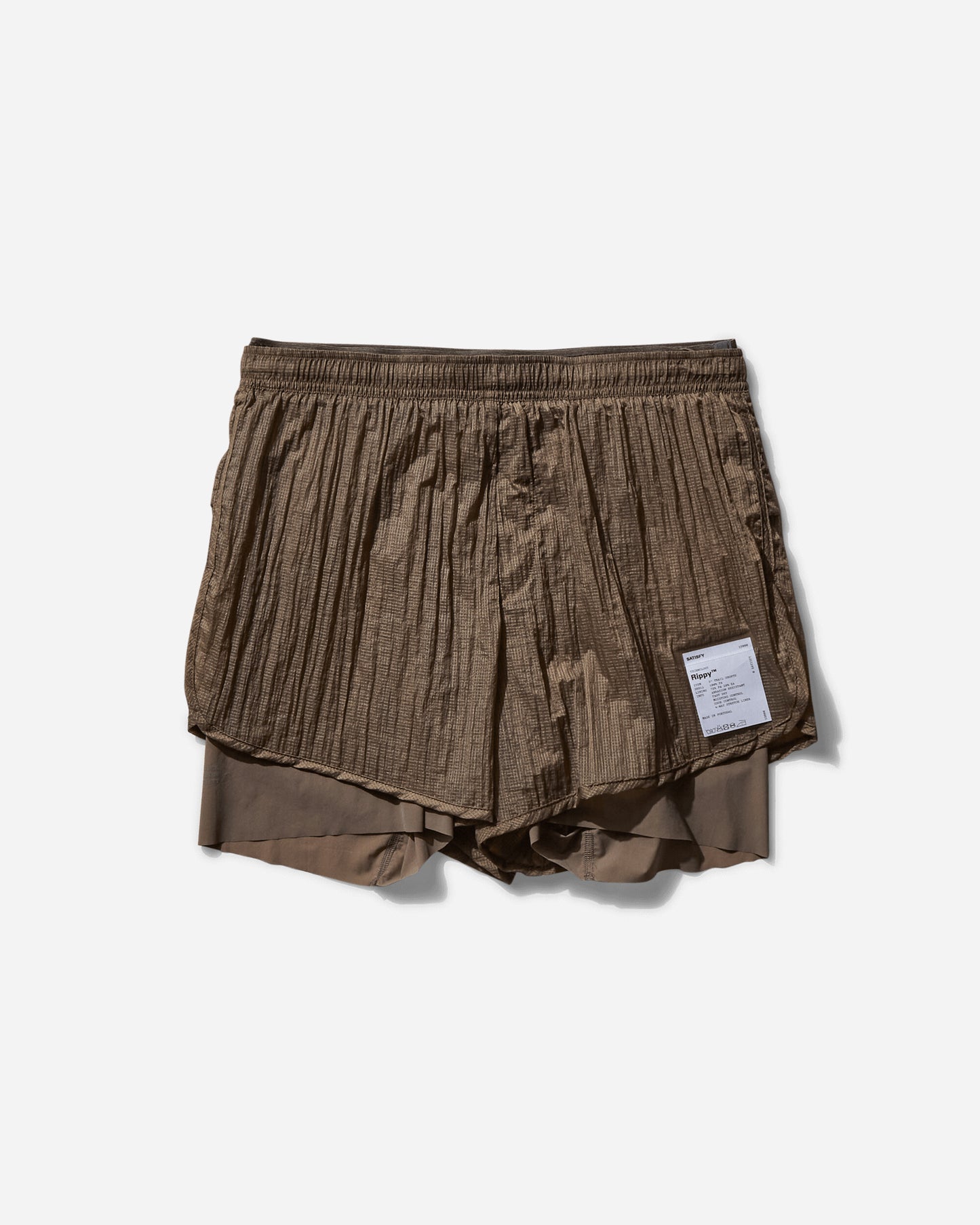 Satisfy Rippy 3'' Trail Shorts Shitake Shorts Short 12000 SH 