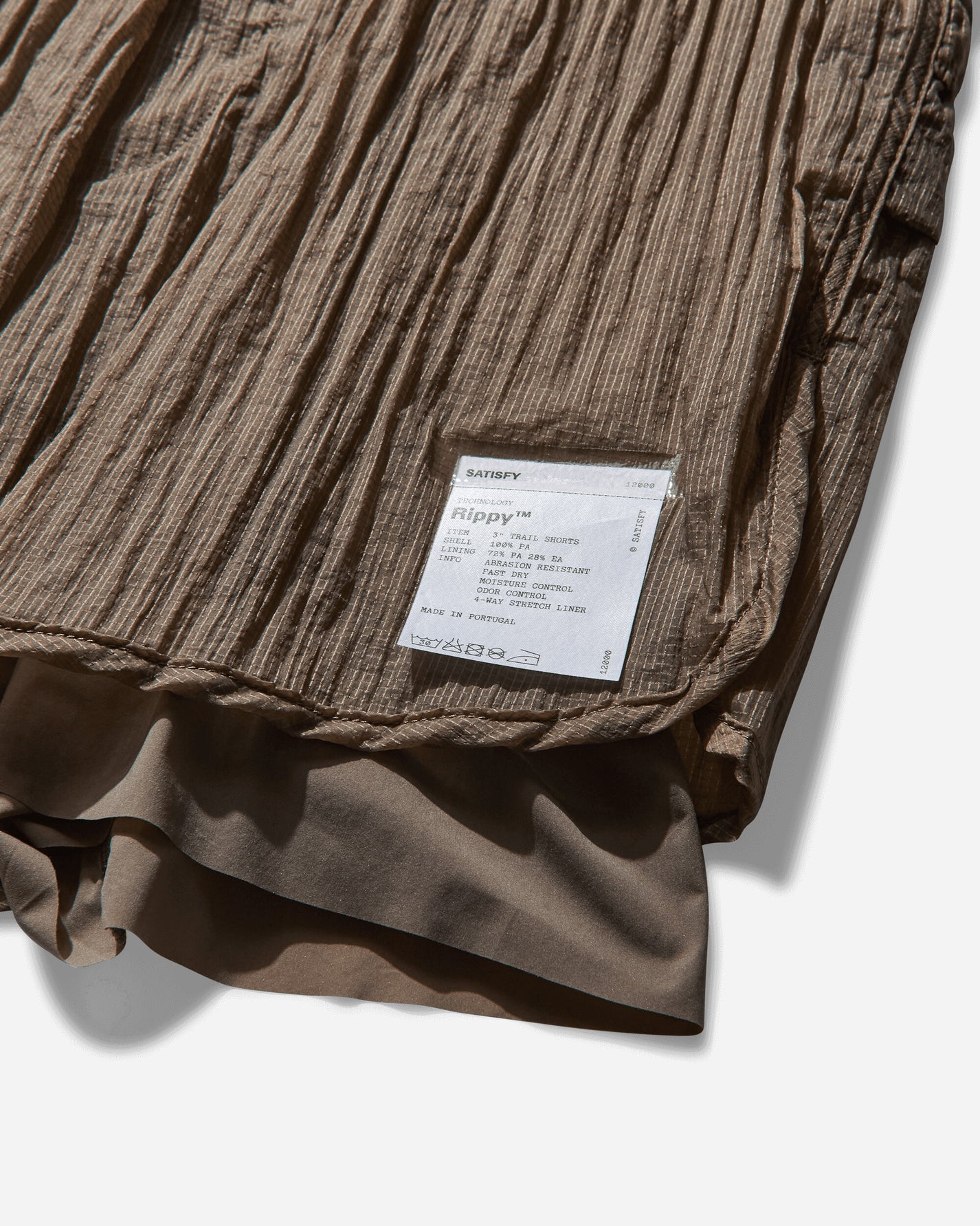 Satisfy Rippy 3'' Trail Shorts Shitake Shorts Short 12000 SH 