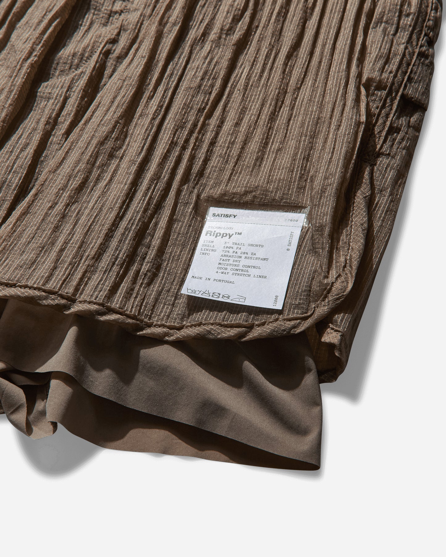 Satisfy Rippy 3'' Trail Shorts Shitake Shorts Short 12000 SH 