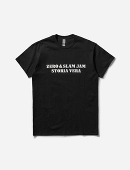 Slam Jam Storia Vera X Slam Jam Tee Clessidra Black T-Shirts Shortsleeve SVSJTEE1 1
