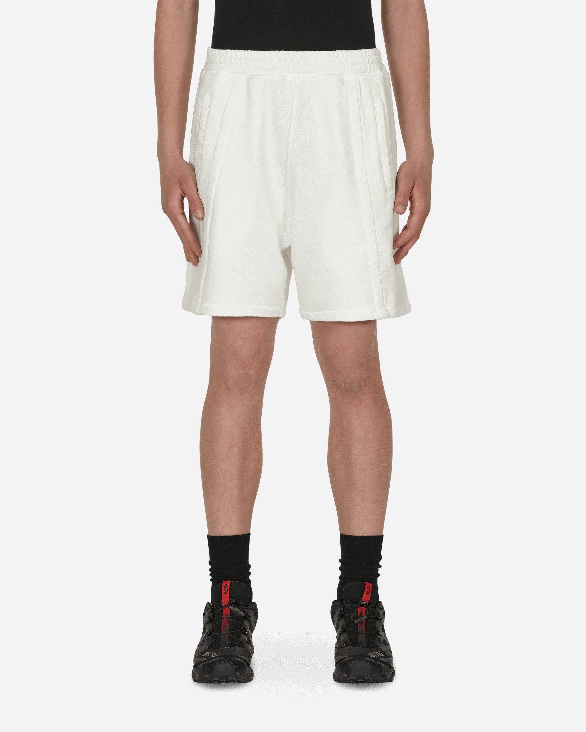 Slam Jam Panel Boxi Short Tofu Shorts Sweatshorts SBM0007JY07 WHT0020