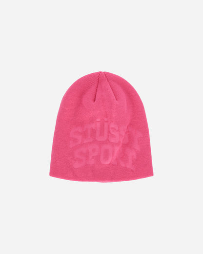 Stüssy Skullcap Deboss Stussy Sport Pink Hats Beanies 1321214 0604