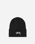 Stüssy Stock Cuff Beanie Black Hats Beanies 1321020 0001