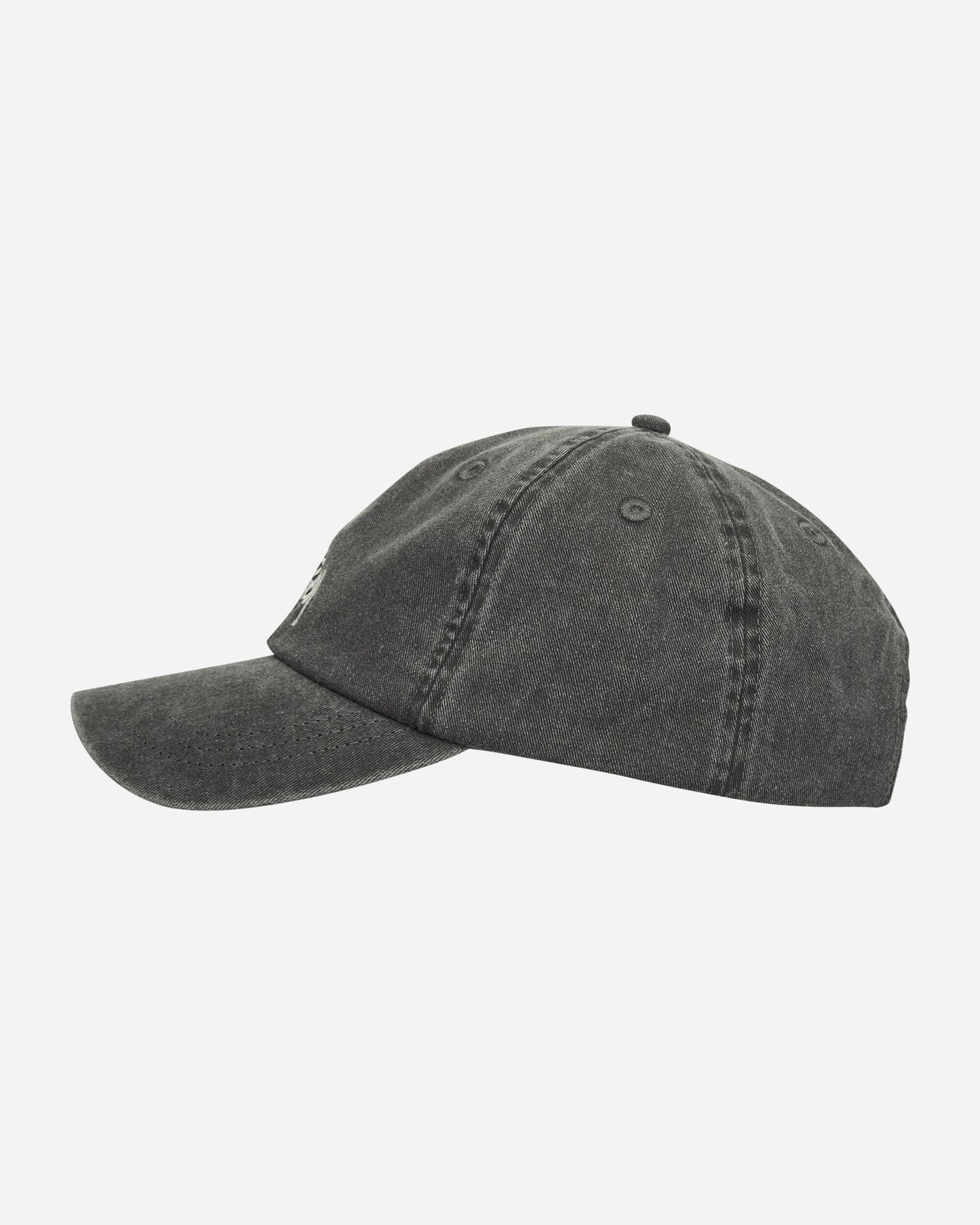 Stüssy Basic Washed Low Pro Cap Charcoal Hats Caps 1311163 0002