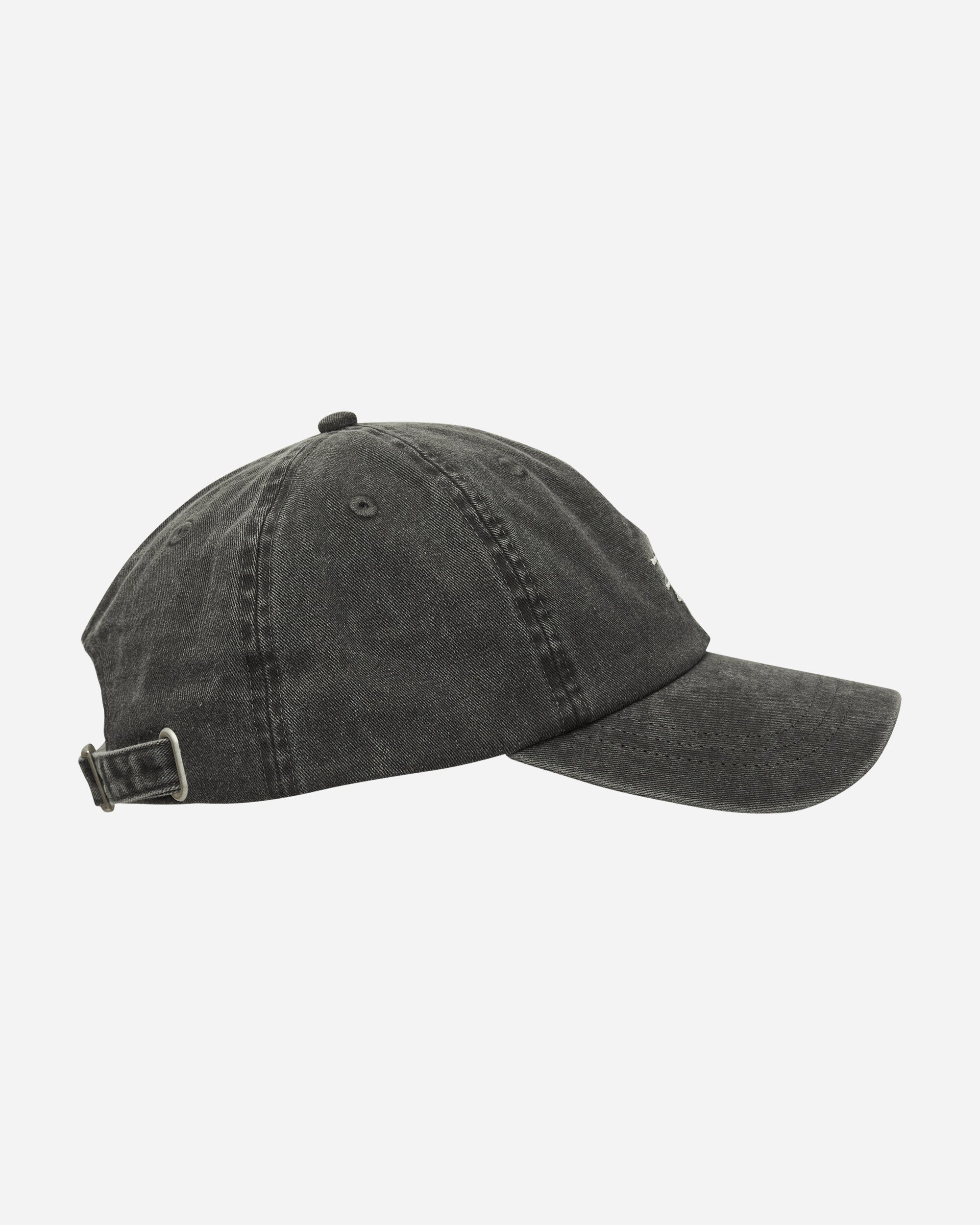 Stüssy Basic Washed Low Pro Cap Charcoal Hats Caps 1311163 0002