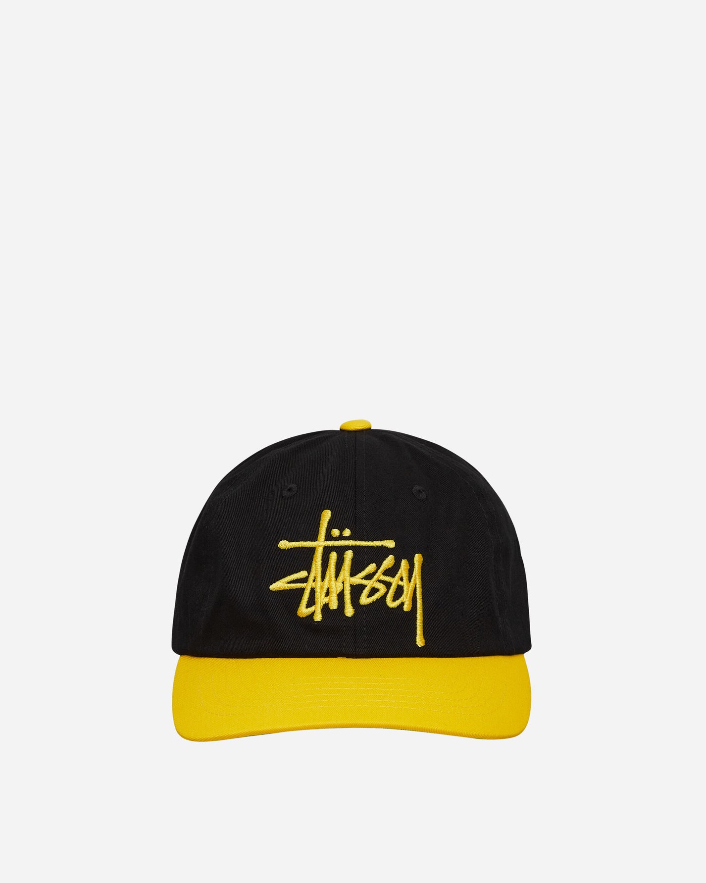 Stüssy Big Basic Vintage Cap Black/Gold Hats Caps 1311144 1482