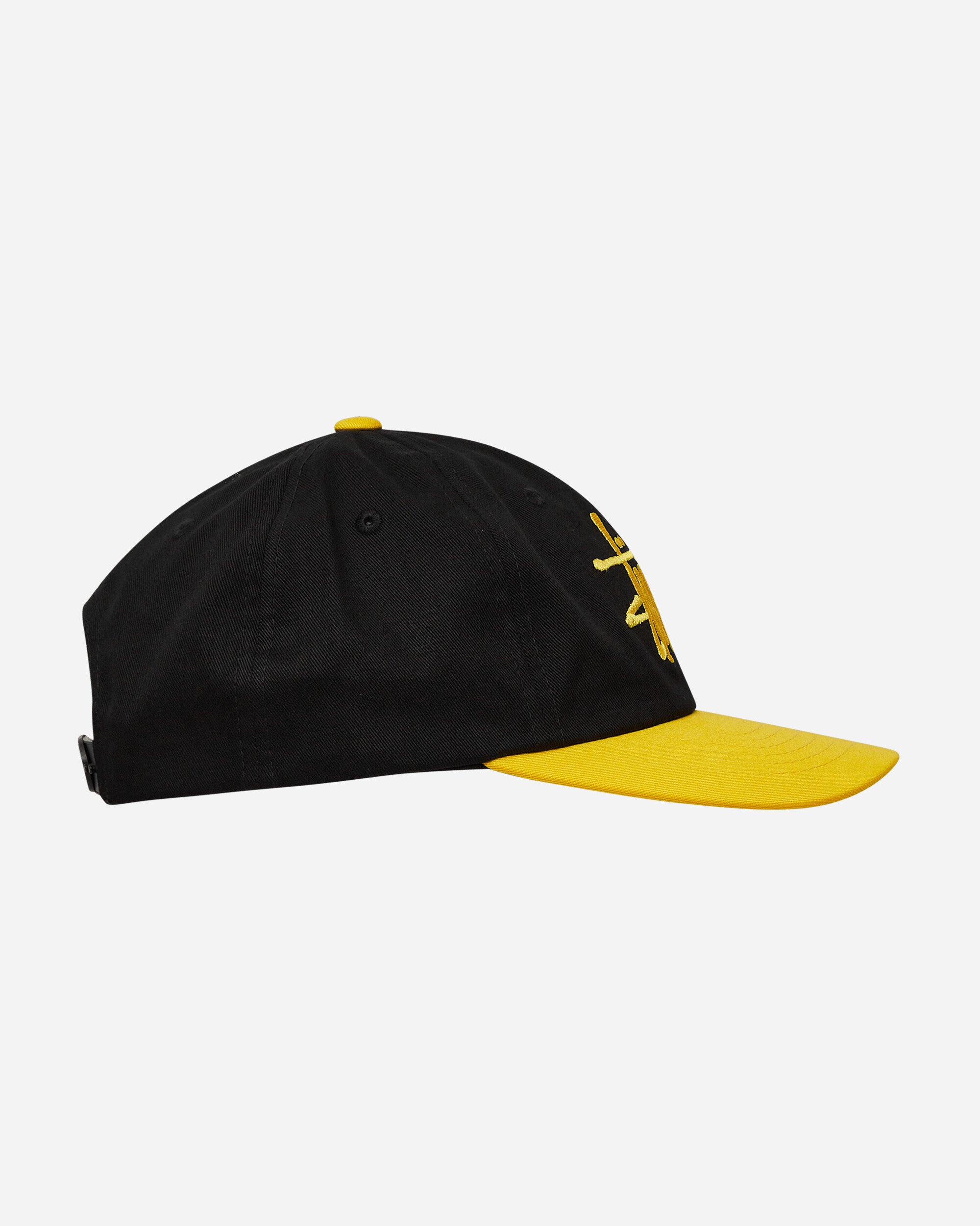 Stüssy Big Basic Vintage Cap Black/Gold Hats Caps 1311144 1482