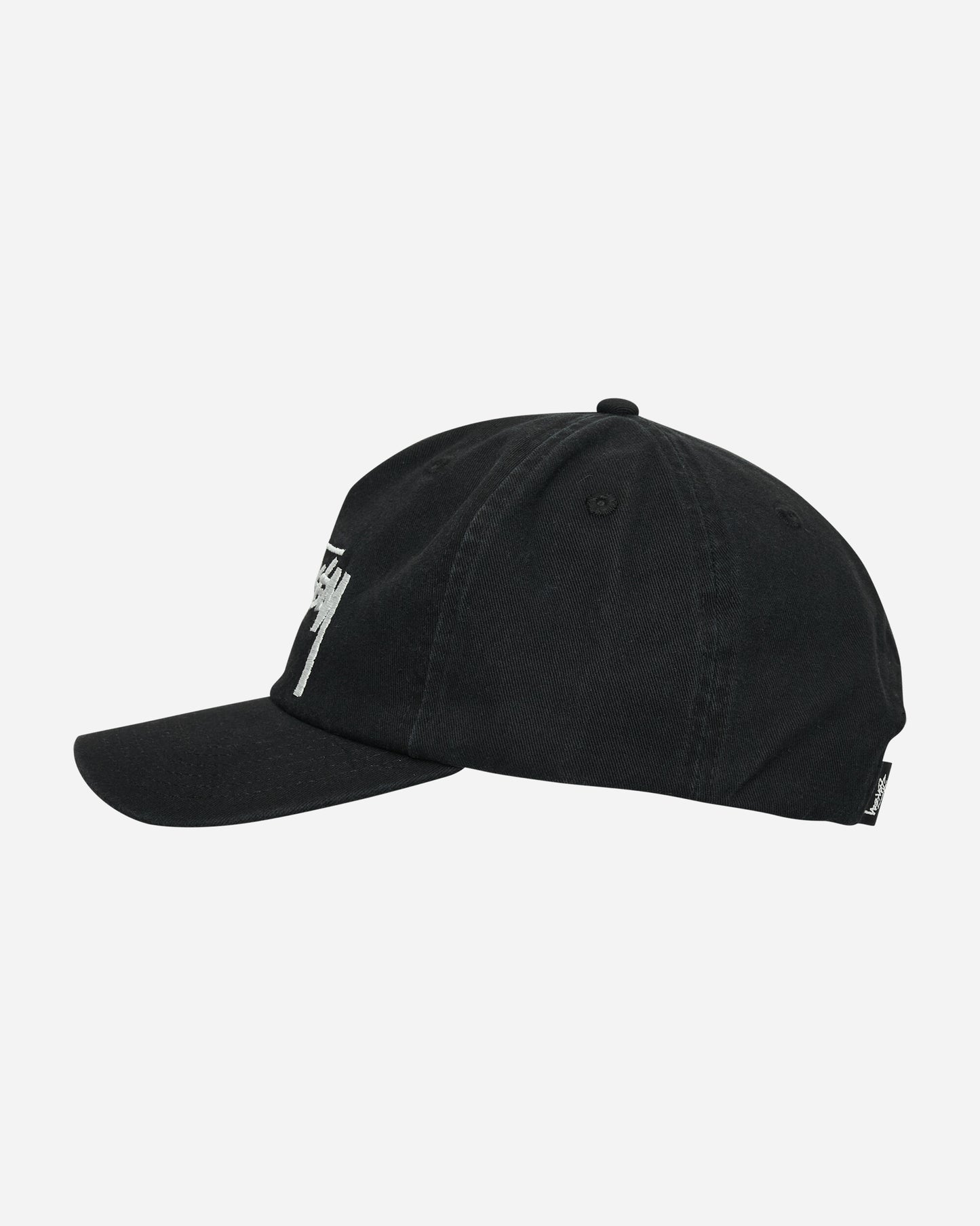 Stüssy Big Stock Mid Depth Cap Shadow Black Hats Caps 1311145SJ 1361