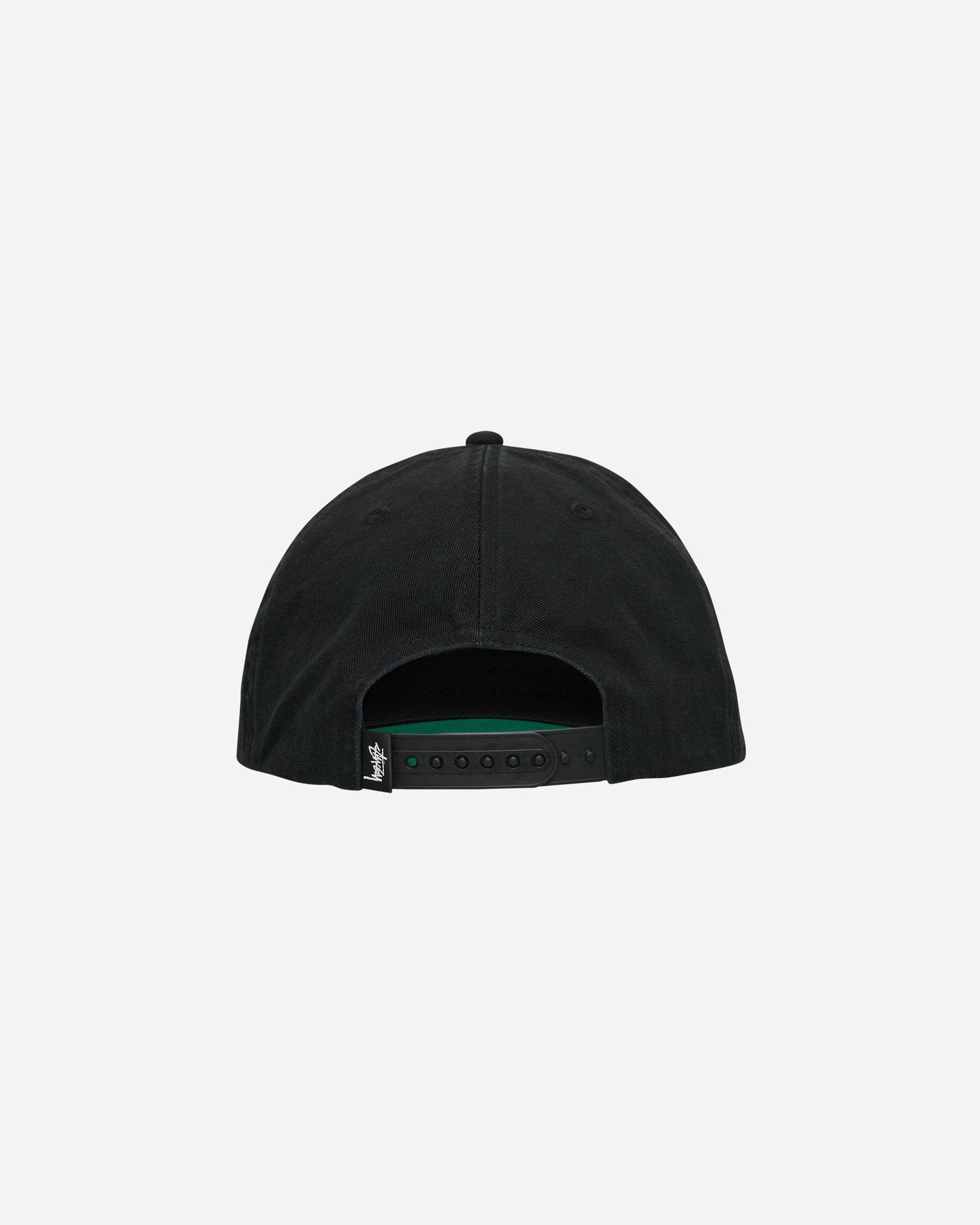 Stüssy Big Stock Mid Depth Cap Shadow Black Hats Caps 1311145SJ 1361