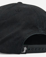 Stüssy Big Stock Mid Depth Cap Shadow Black Hats Caps 1311145SJ 1361