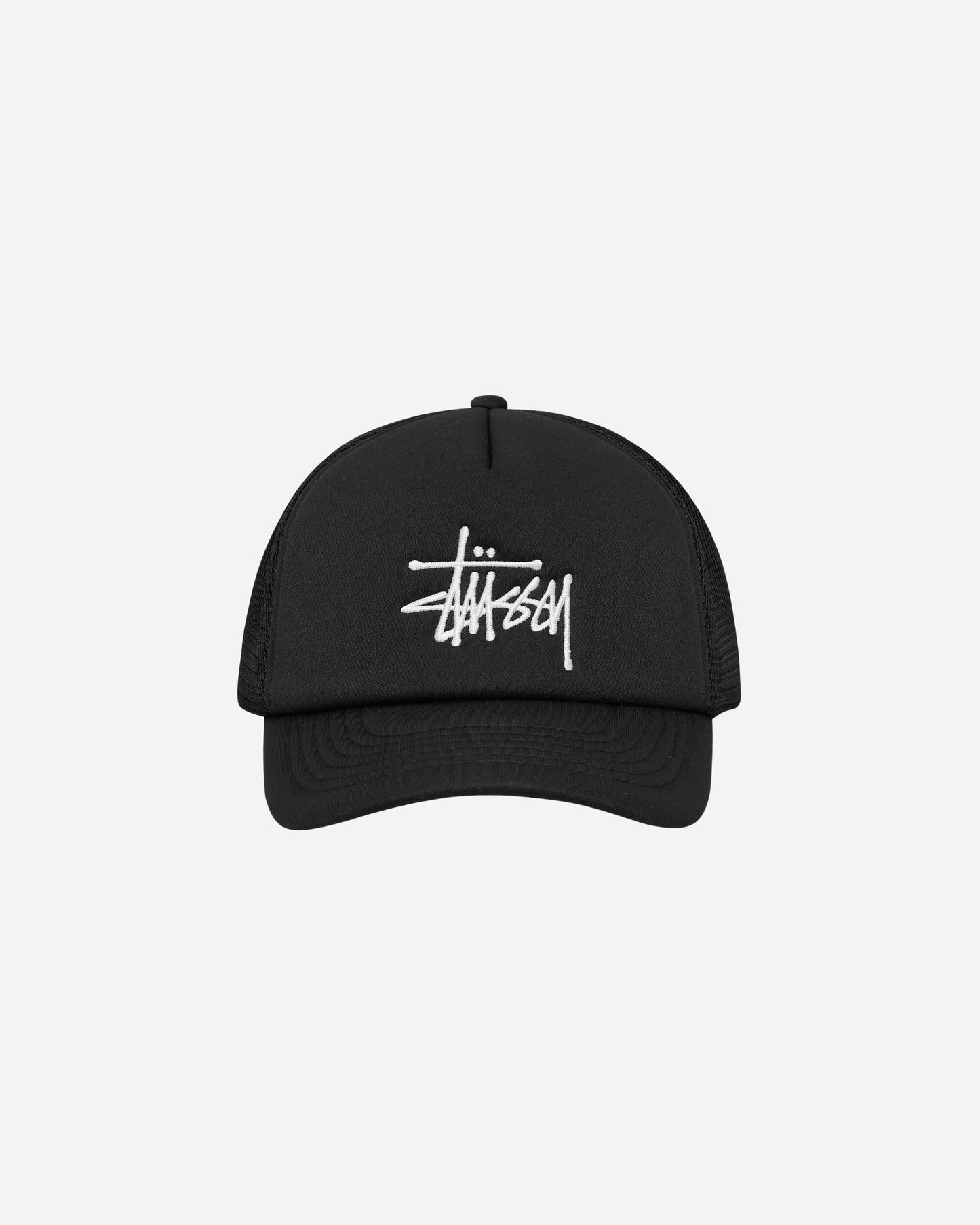 Stüssy Md Big Stock Mesh Cap Black Hats Caps 1311162SJ 0001