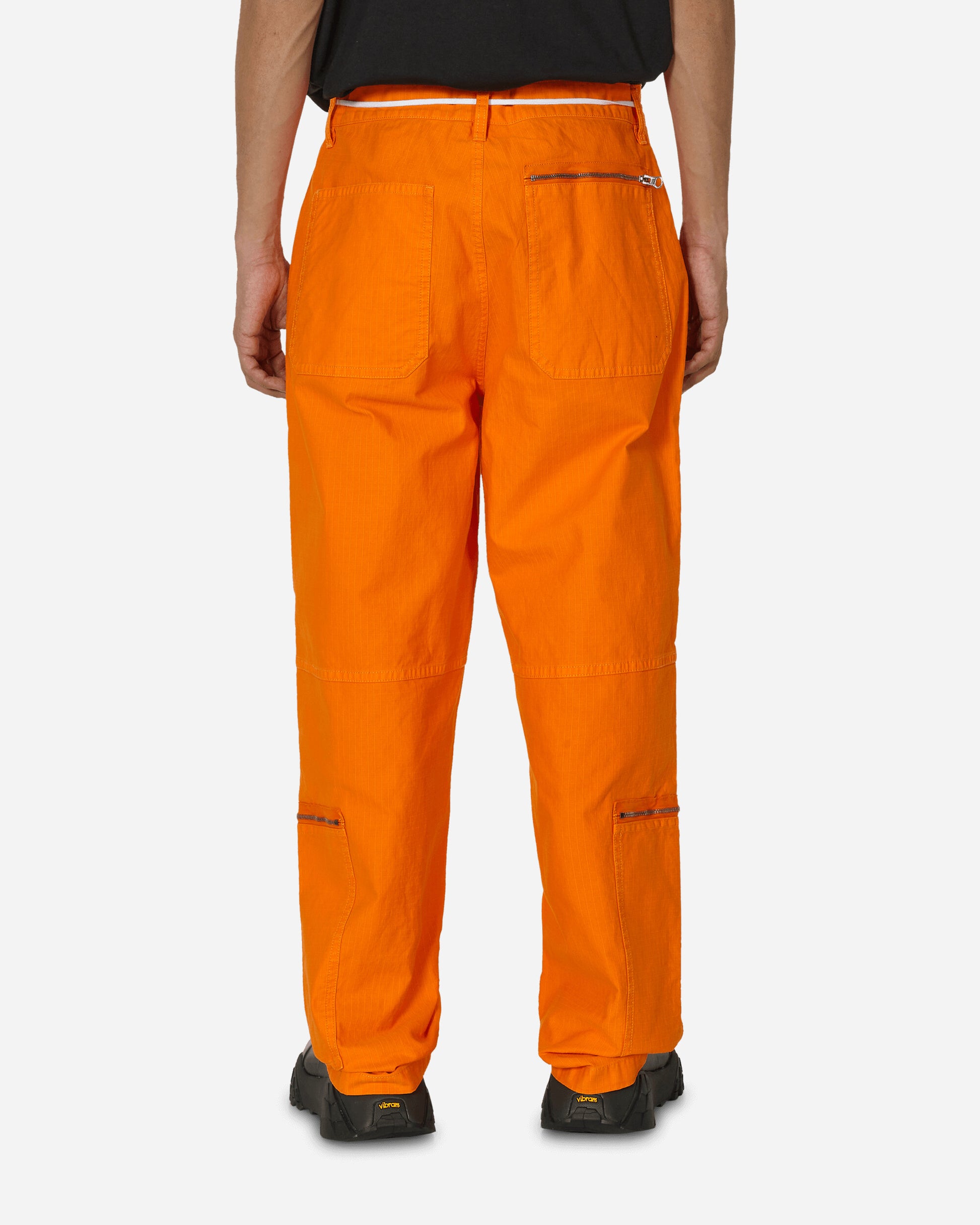 Stüssy Flight Pant Ripstop Pig. Dyed Orange Pants Casual 116655 0602