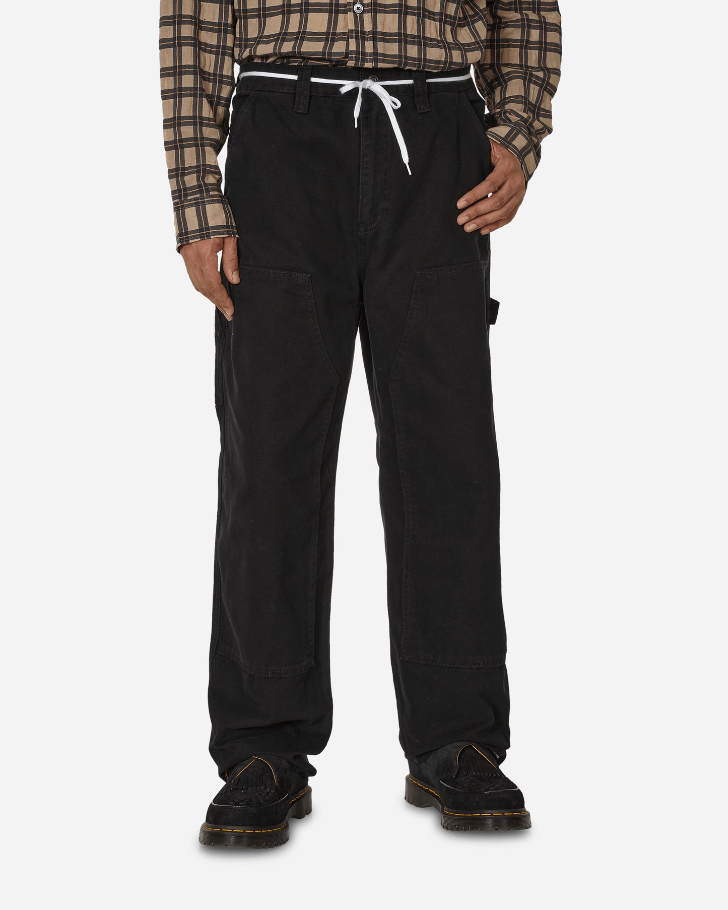 Stüssy Work Pant Canvas Black Pants Casual 116496 0001