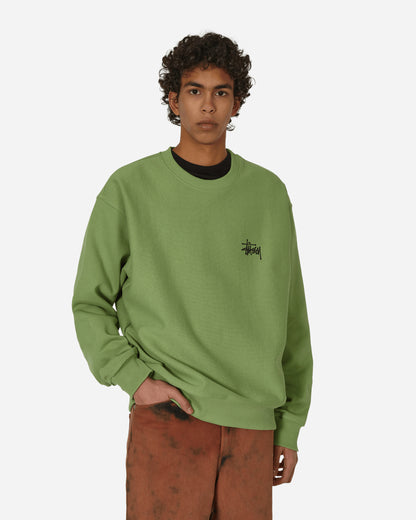 Stüssy Basic Stussy Crew Moss Sweatshirts Crewneck 1914870 MOSS