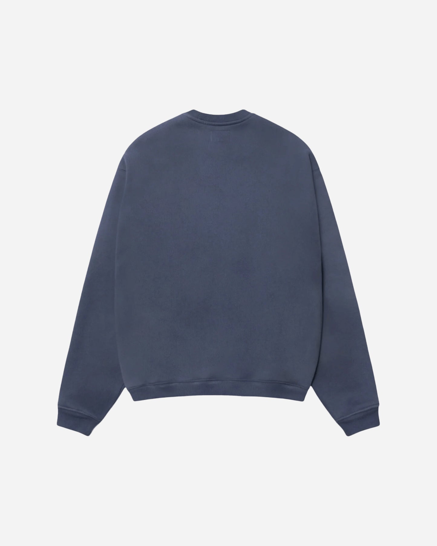 Stüssy Stu Applique Crew Blue Sweatshirts Crewneck 118577 0801