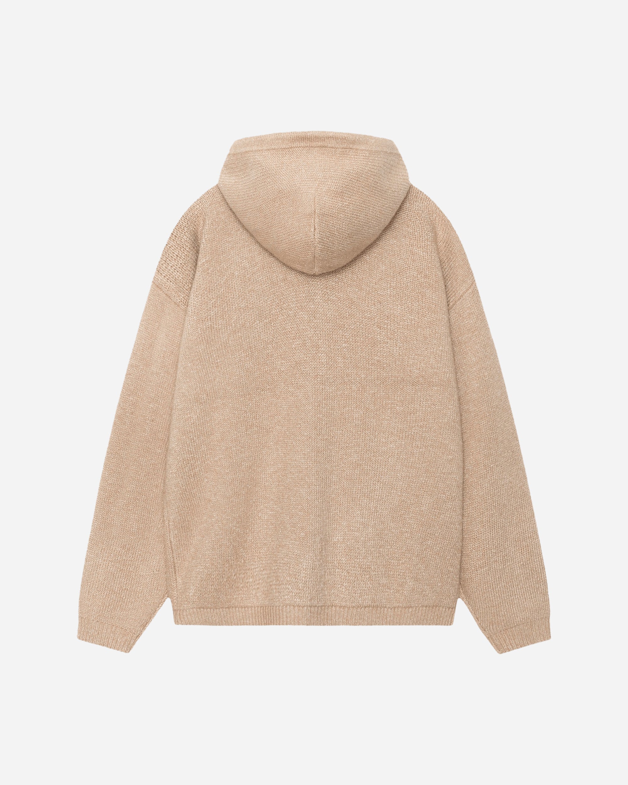 Stüssy Zip Up Hooded Sweater Camel Sweatshirts Hoodies 117261 1030