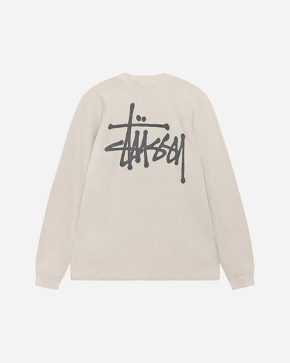 Stüssy Raglan Thermal Basic Stock Bone T-Shirts Longsleeve 1140356 1207