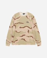 Stüssy Raglan Thermal Basic Stock Sand Camo T-Shirts Longsleeve 1140356 2724