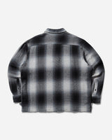 Stüssy Loose Weave Plaid Shirt Grey Shirts Longsleeve Shirt 1110360SJ 0008