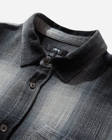 Stüssy Loose Weave Plaid Shirt Grey Shirts Longsleeve Shirt 1110360SJ 0008