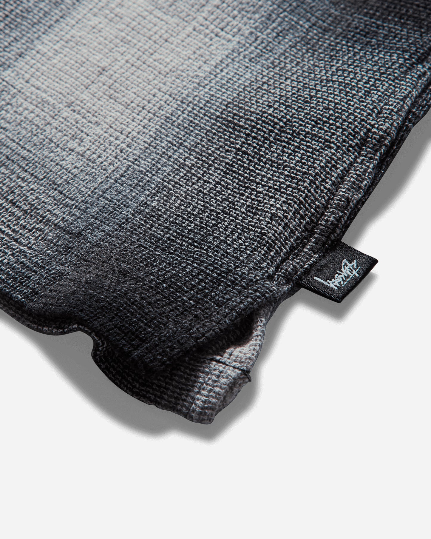 Stüssy Loose Weave Plaid Shirt Grey Shirts Longsleeve Shirt 1110360SJ 0008