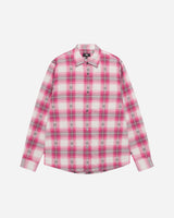 Stüssy Motif Plaid Shirt Pink Shirts Longsleeve Shirt 1110352 0604