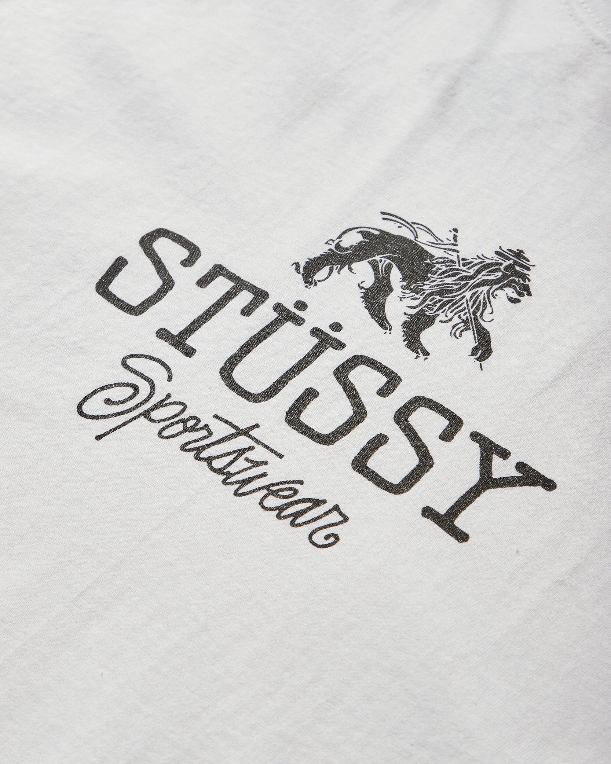 Stüssy Sportswear Tee White T-Shirts Shortsleeve 1905034 1201